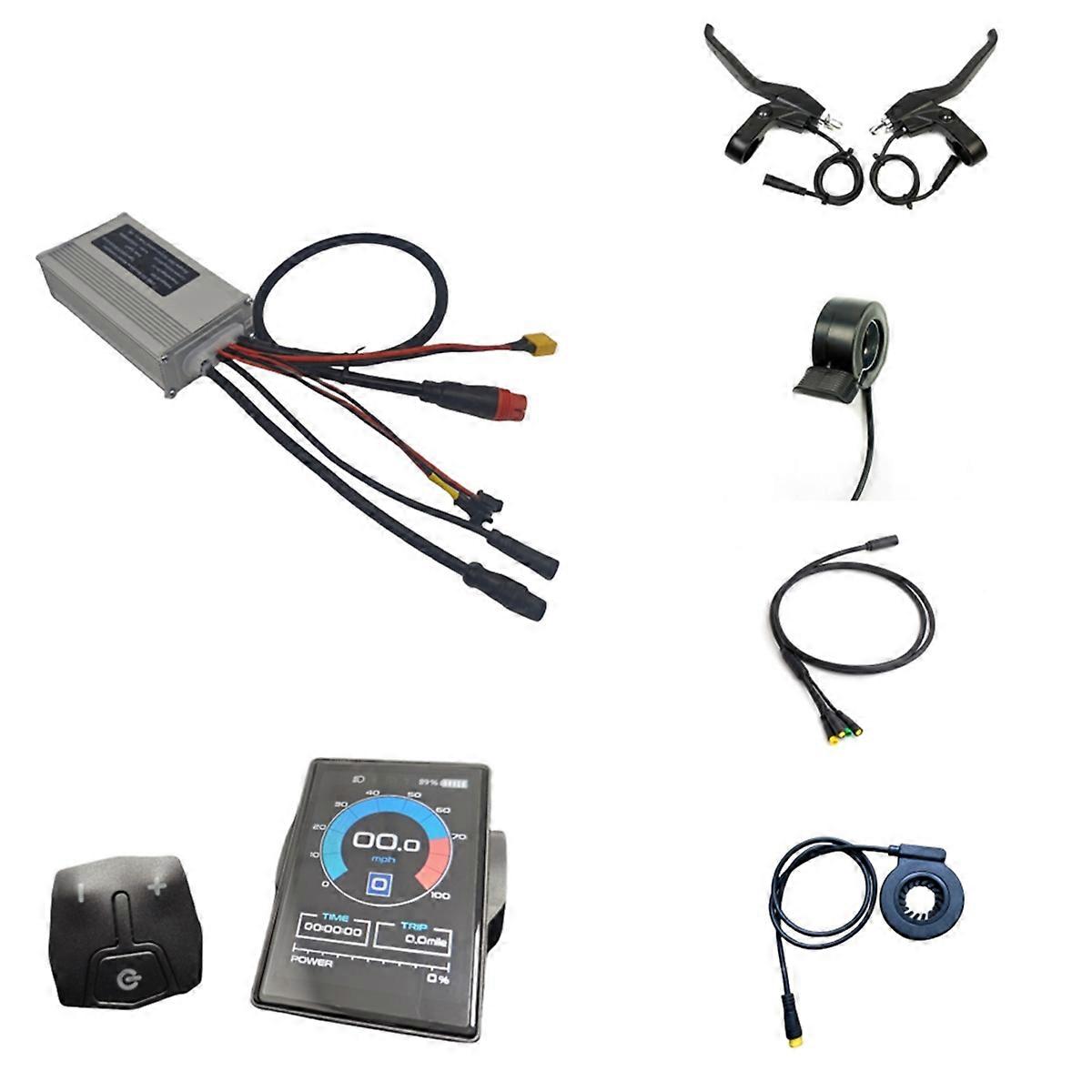 EB04 Screen G062 Controller Set for G062 Controller H550 Hub Motor 30A 1000W 48V Bicycle Modification Accessories
