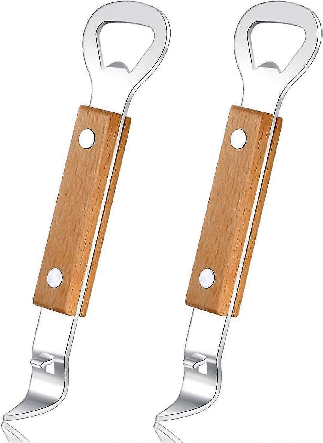 Can Punch Bottle Opener, Manual Stainless Steel Can Opener 1 Pack