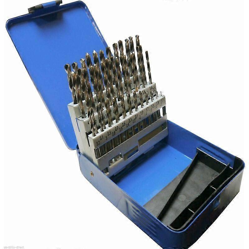 51pc HSS Engineering Bit Set 1-6mm 0.1mm Incremental Bits