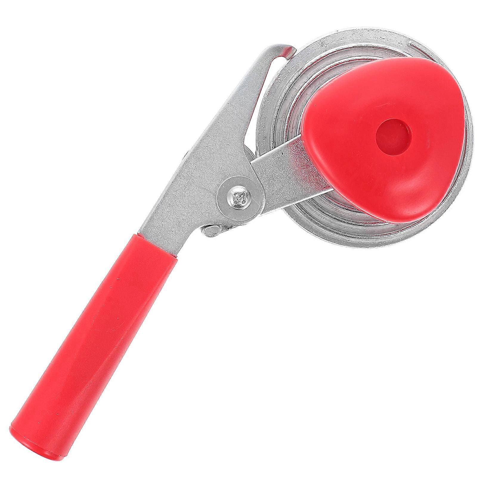 1Pc Tinplate Can Sealer Manual Can Sealer Practical Manual Can Capping Machine (Red)