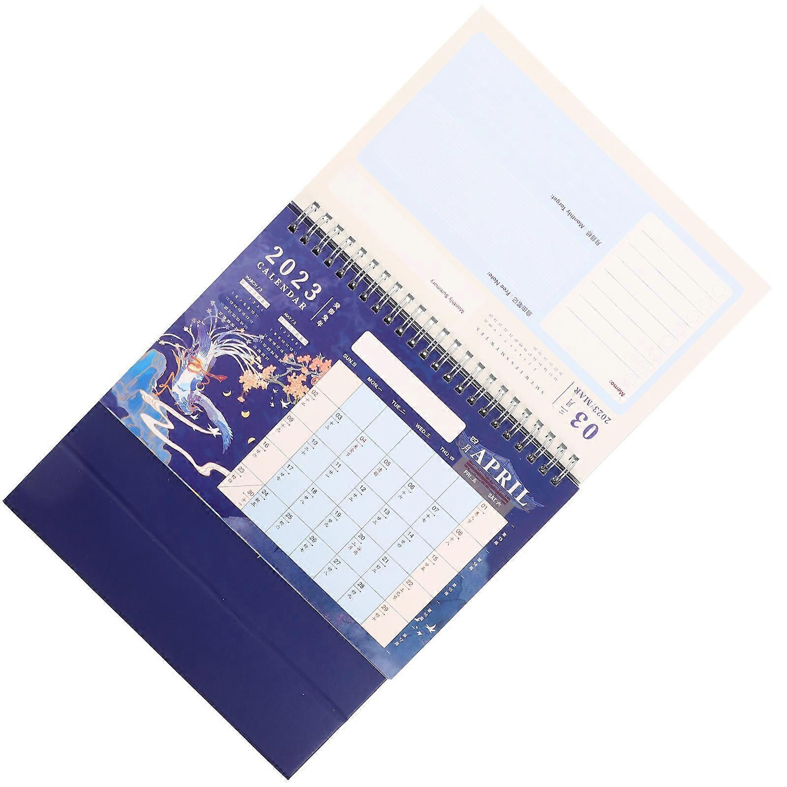 Schedule Planner Calendar Decorative Desk Calendar for Home Use