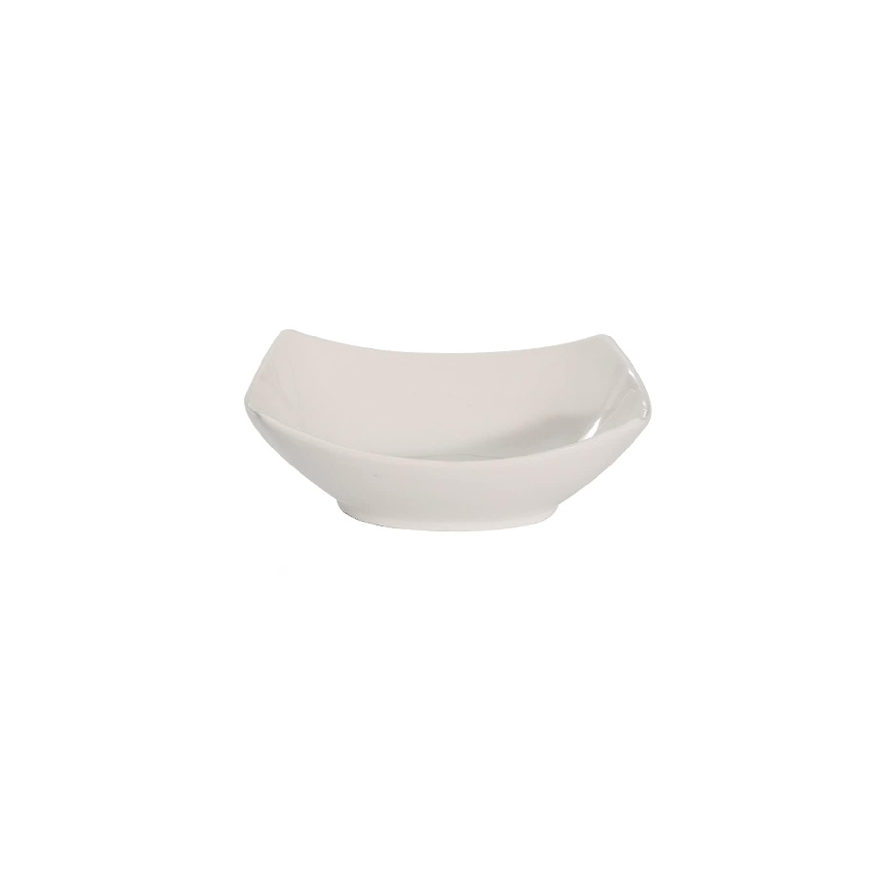 Irregular Ceramic Plates Custom Salad Plates Nordic Style Sloping Edge Household Use