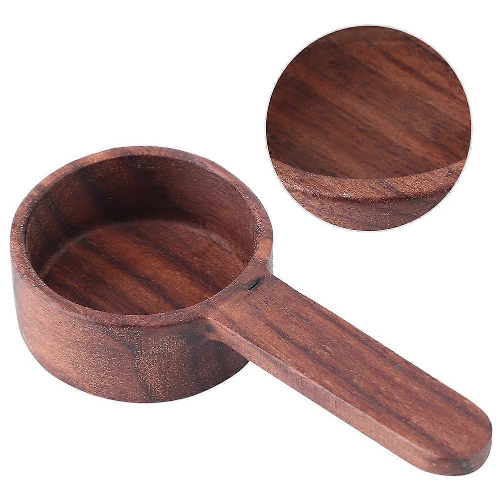 Multifunction Black Walnut Measuring Spoon Set, 1.8x3.7in & 1.9x6.5in