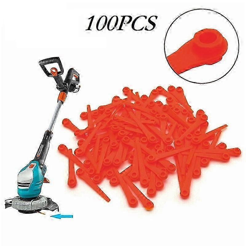 100Pcs για την αντικατάσταση λεπίδων χλοοκοπτικών μηχανών Gardena 9823 9825 9820 9821 9828 9829 8840 8841 2417