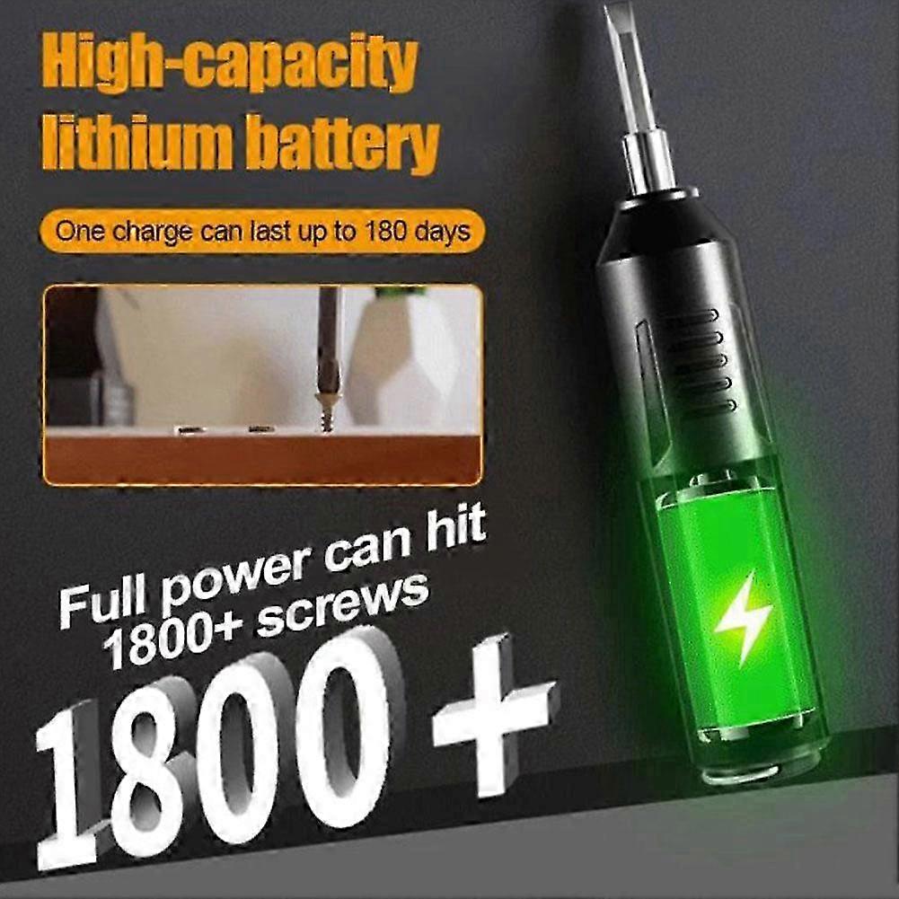 Portable Home Use Electric Screwdriver Set Cordless Power Set USB Charge 2025