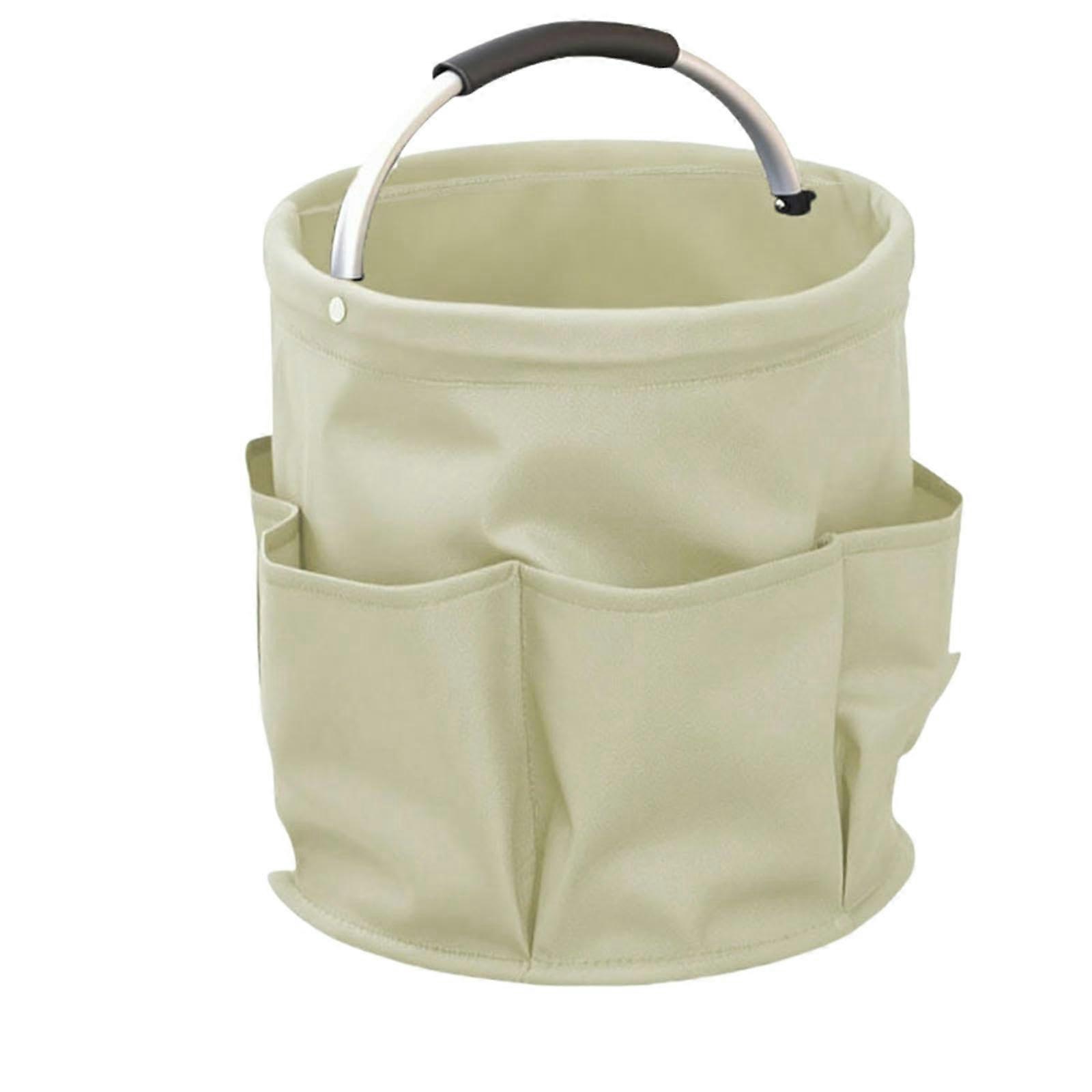 Storage Basket Foldable Bin Grey Model A Collapsible Hamper For Home Shopping Picnics Beach Gardening Tools