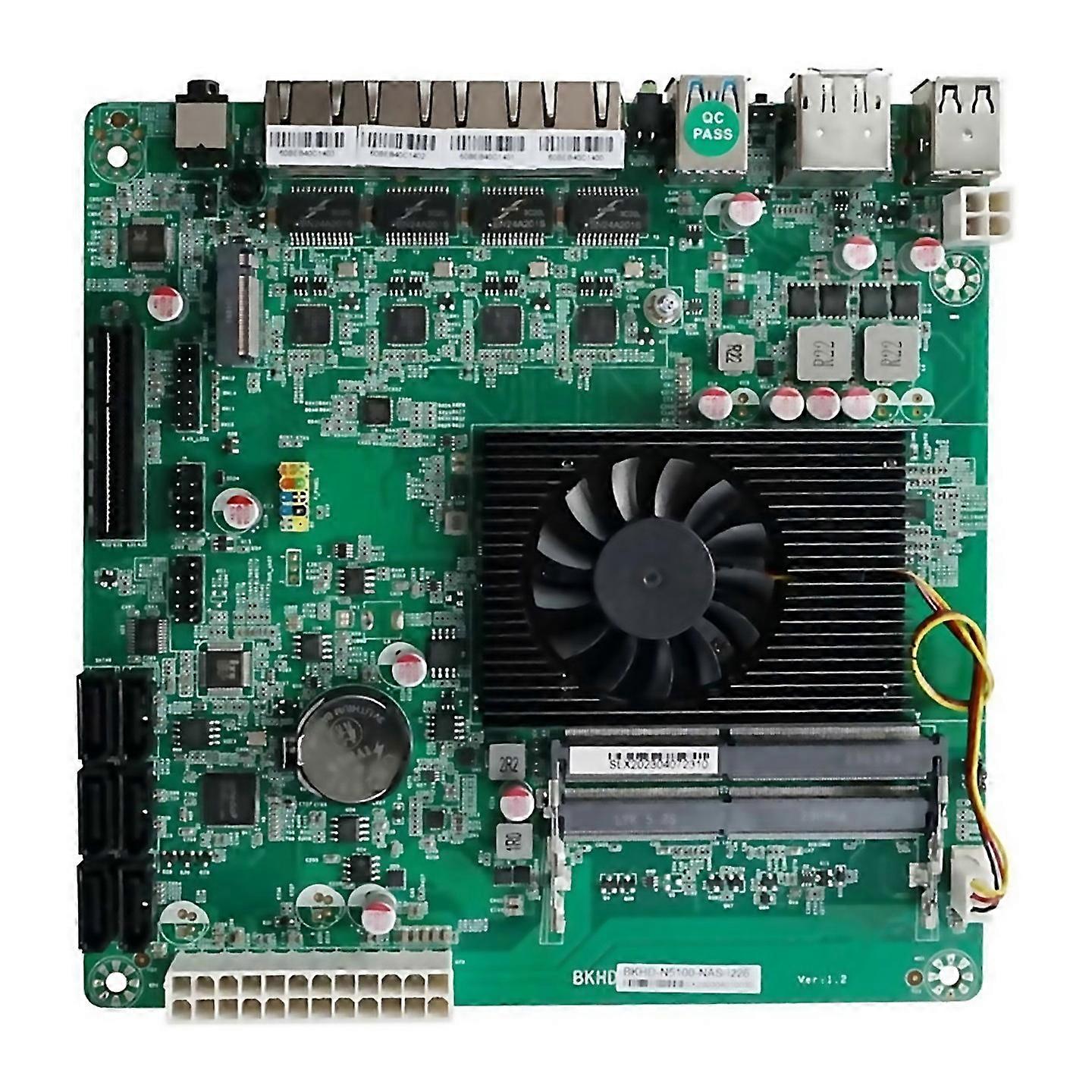 For N5105 Motherboard For Nas System Soft Routers N5105 Itx Motherboards