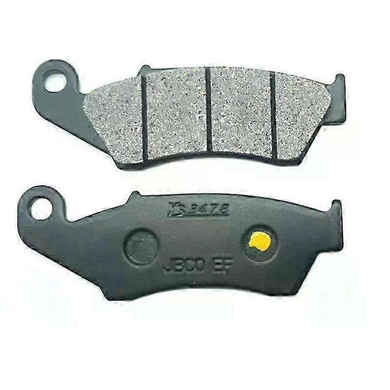 Front and rear brake pads for SUZUKI DR650SE 1996-2019 RMX250 with low noise, shock absorption and good heat dissipation