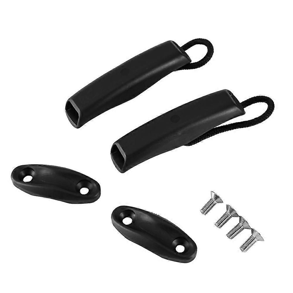 2x Canoe Kayak Boat Toggle Carry Handle Replacement & Screws Cord Rope Accessory