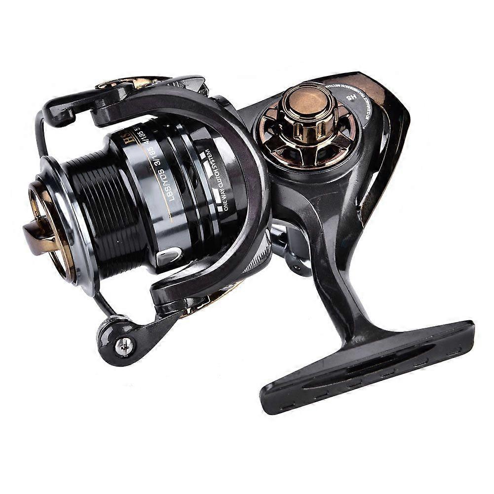 DEUKIO High speed Sea Fishing Reel 7.1:1 Match Spool Spinning Reel for Quick Casting (HS2000)