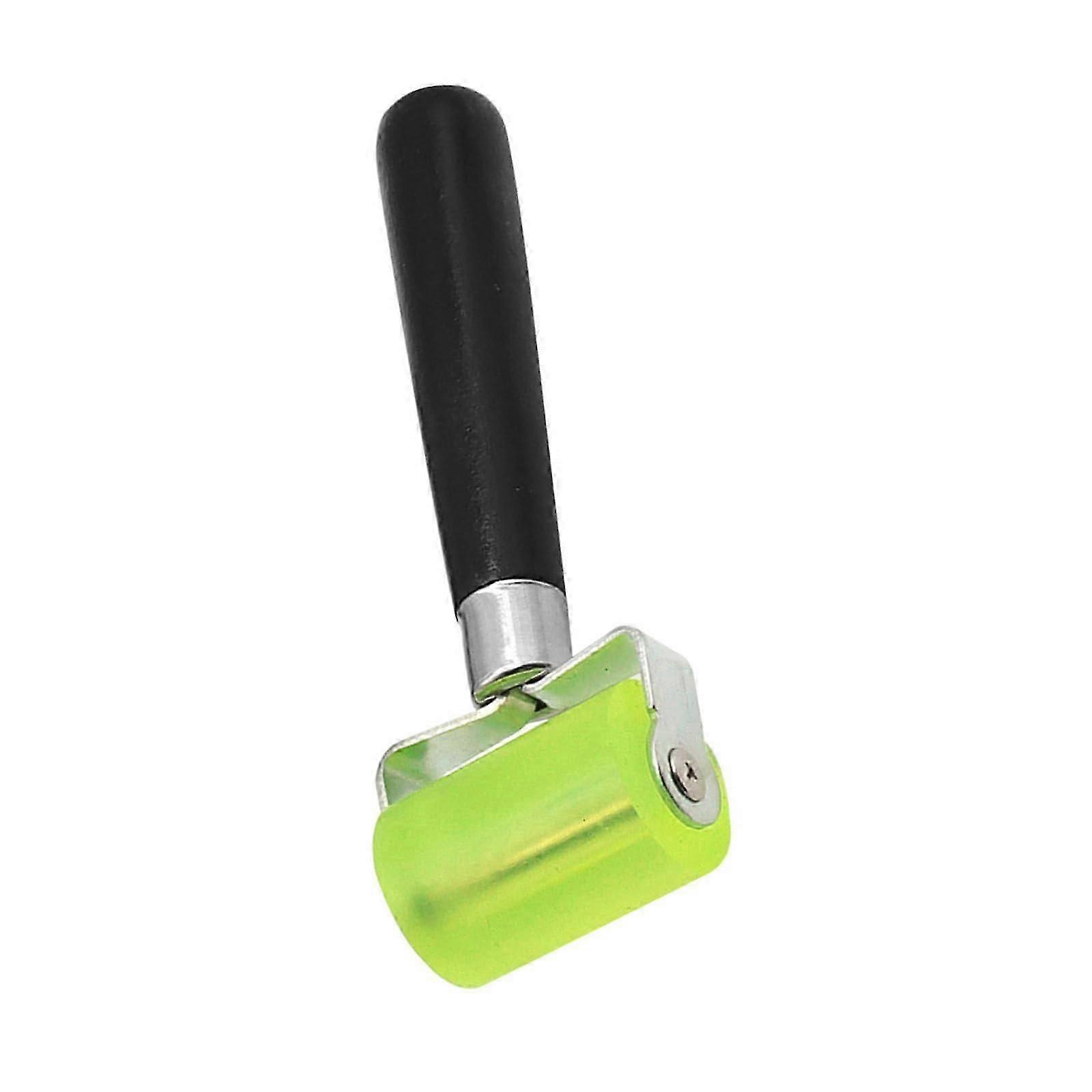 Durable wallpaper printing roller with ergonomic handle, adhesive mat roller for automotive soundproofing mats