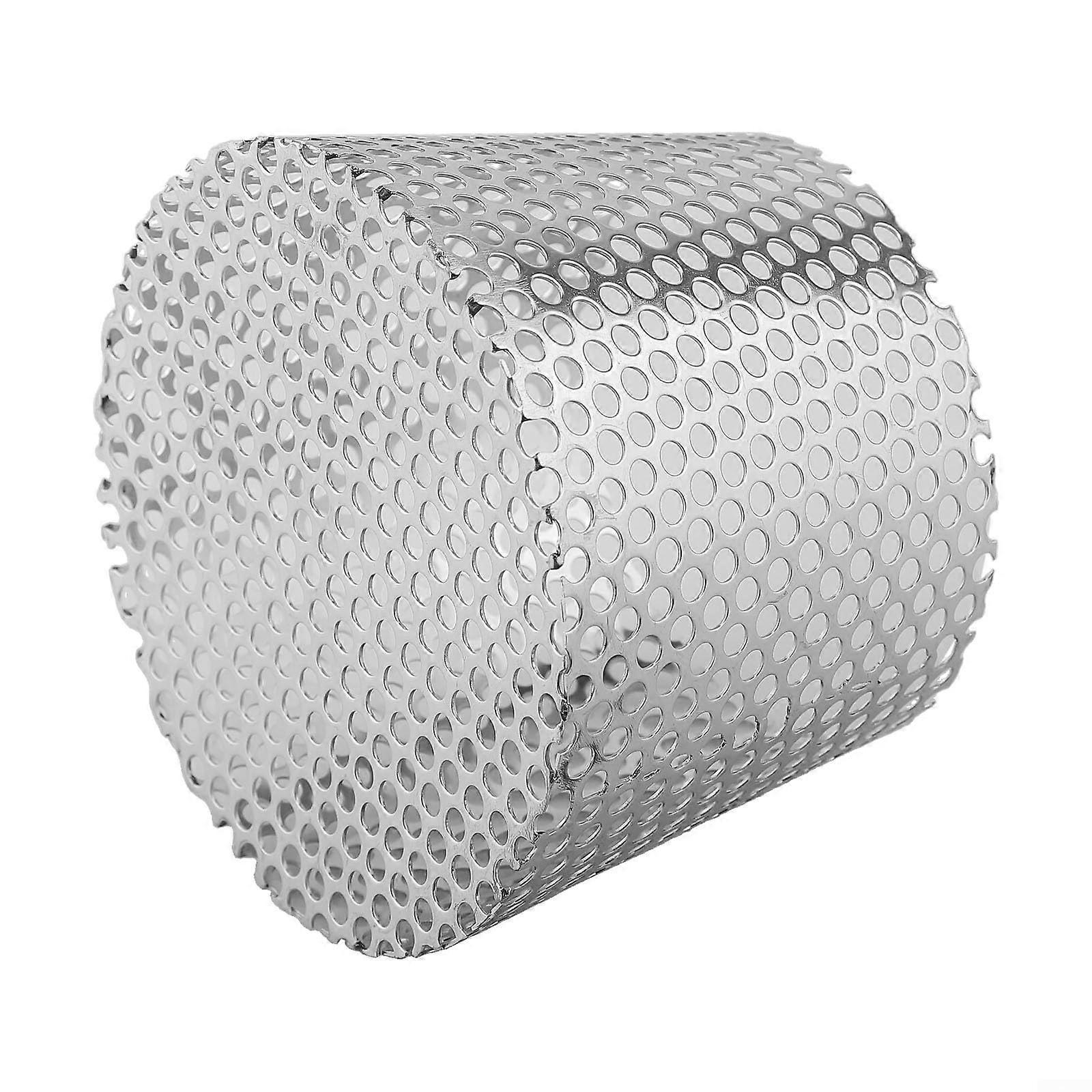 304 Stainless Steel Floor Drain Filter Side Insert Gutter Downspout Strainer Anti Clog 63134mm 125mm Roof Balcony Pool