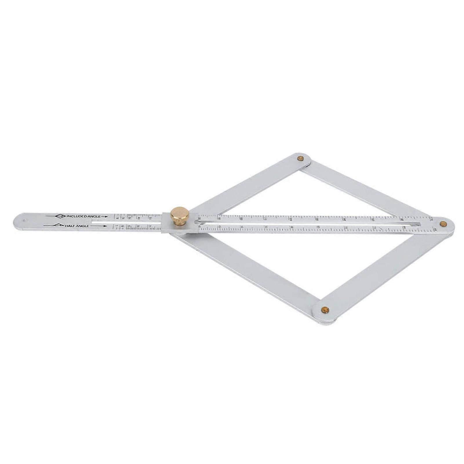 Aluminum Alloy Corner Protractor, Adjustable Angle Finder Measuring Tool