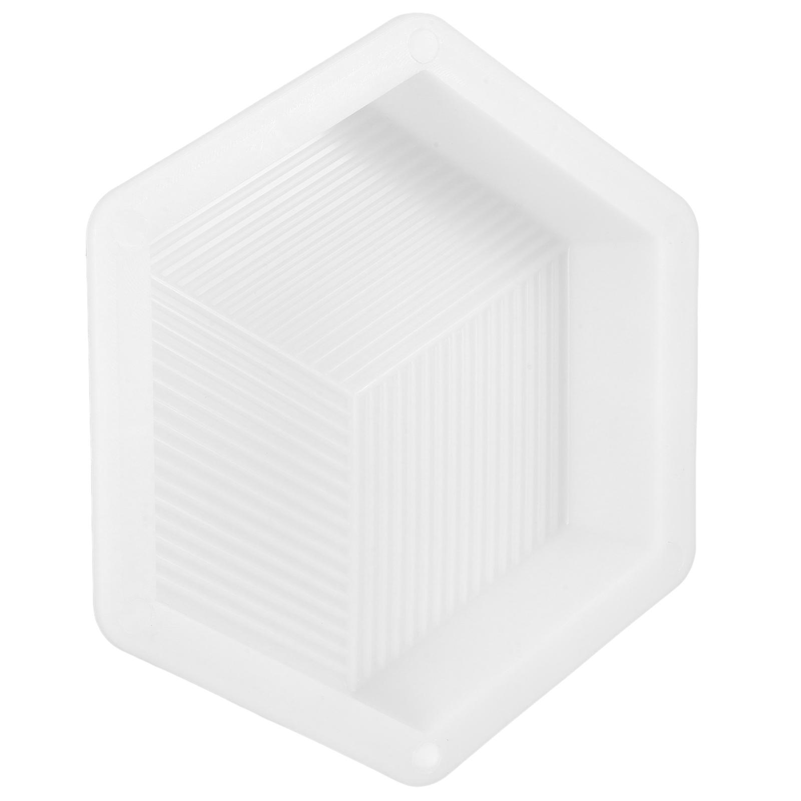 Path Maker Mold Hexagon for Brick Making Durable White PP