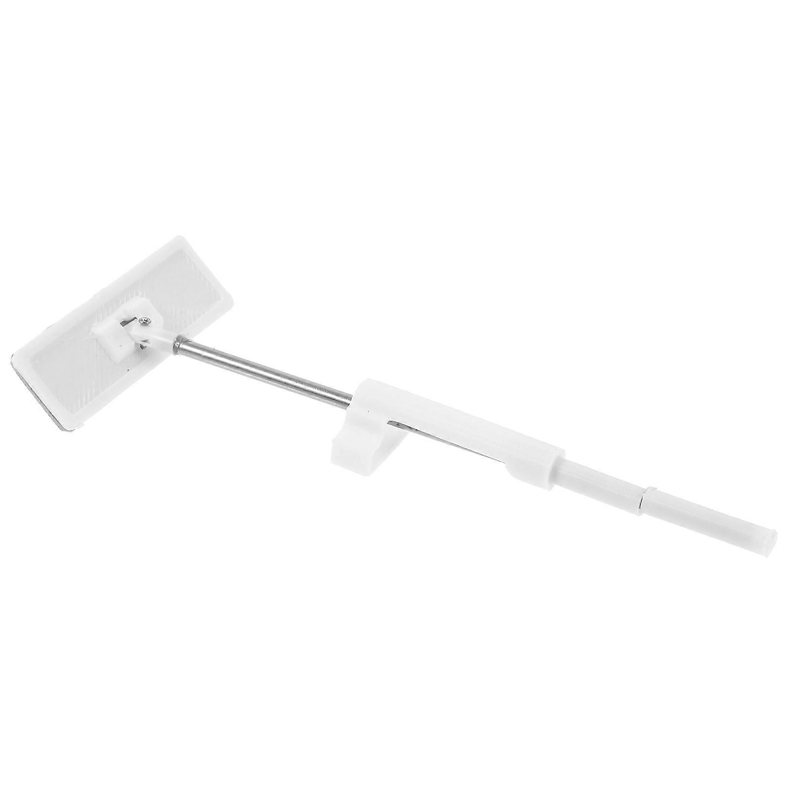 Mini House Mini Mop Ornament for Playing White Plastic
