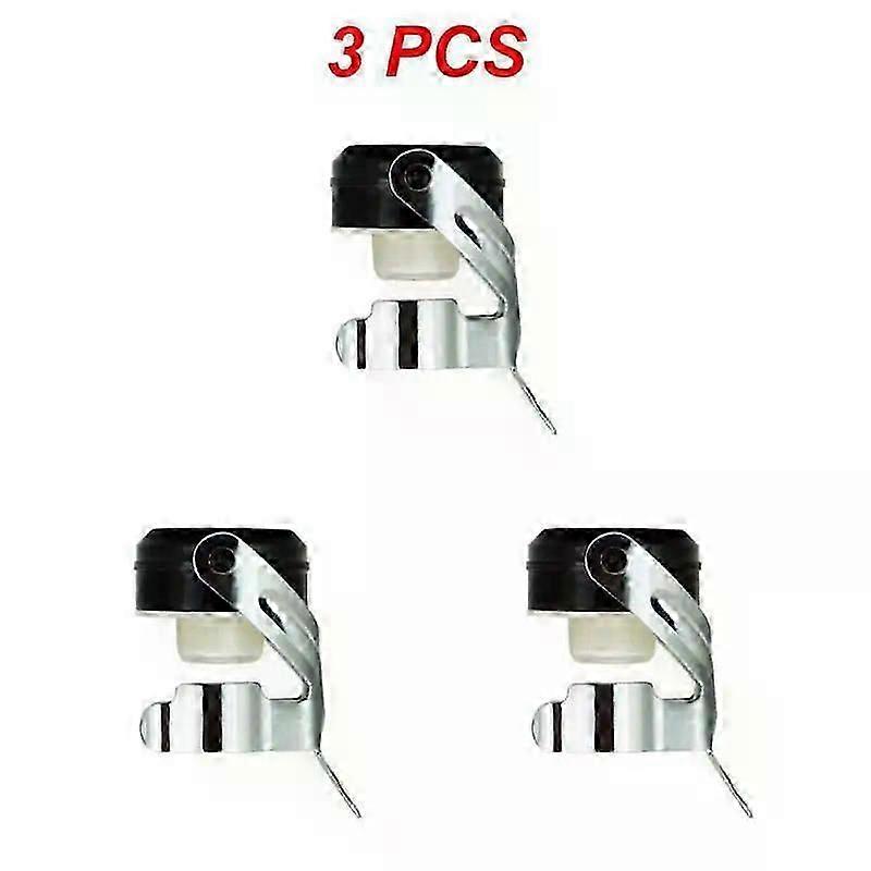 1/3/5PCS Stainless Steel Champagne Stopper Bottle Sealer for Champagne Cava Prosecco Sparkling Wine with a Built-In Pressure