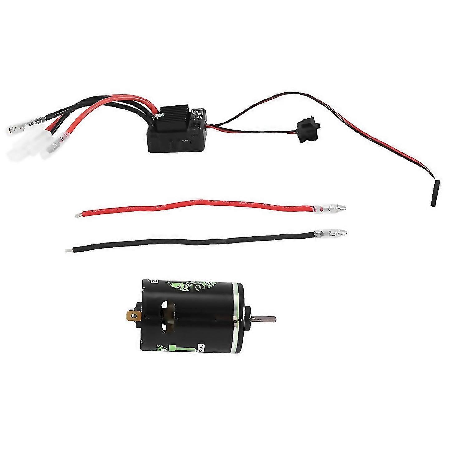 For 540 Brushed Motor 27t With 1060 Brushed Esc 60a 23s For Rc