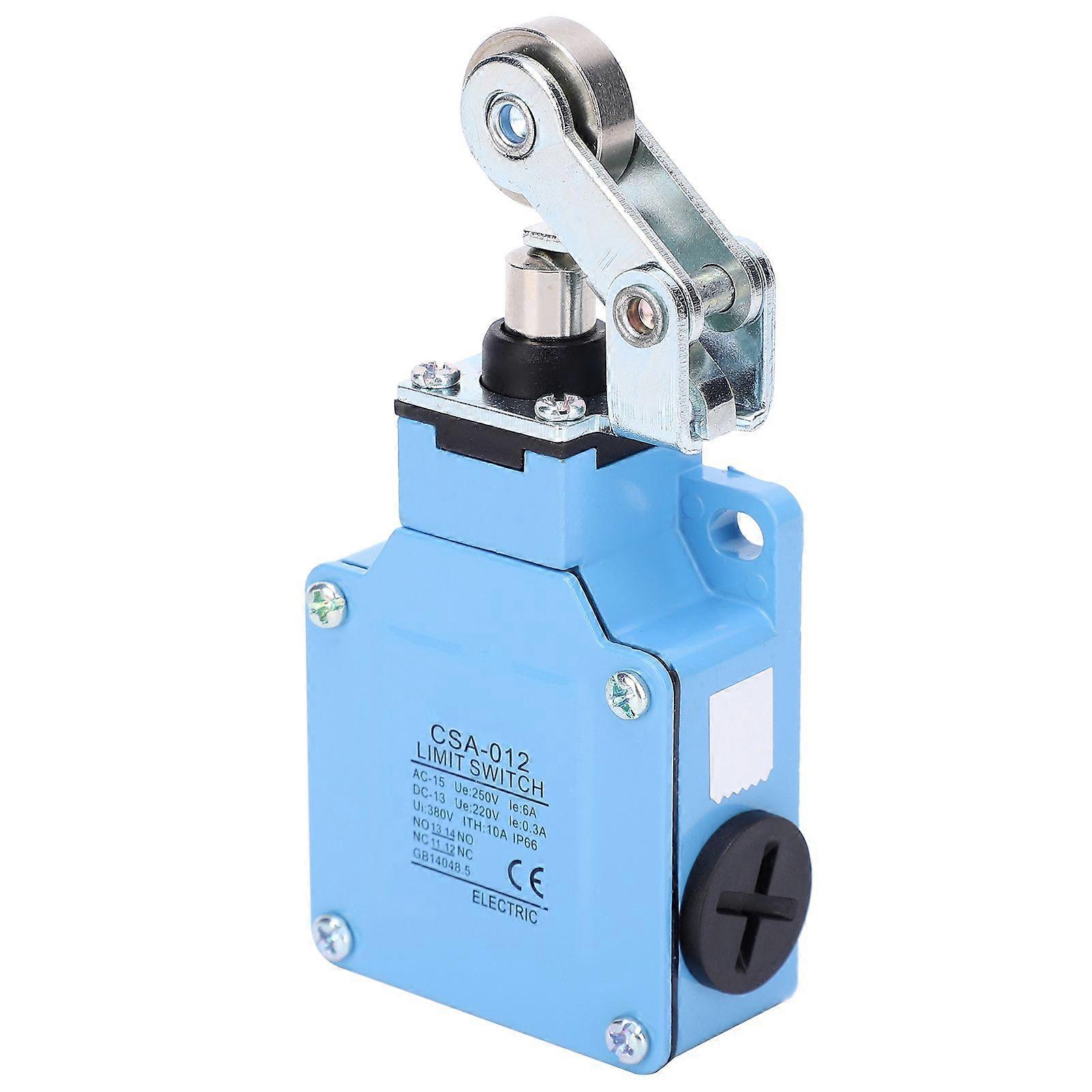 BERM Limit Switch Mini Automatic Reset Travel Switch with Adjustable Rotating Lever Arm