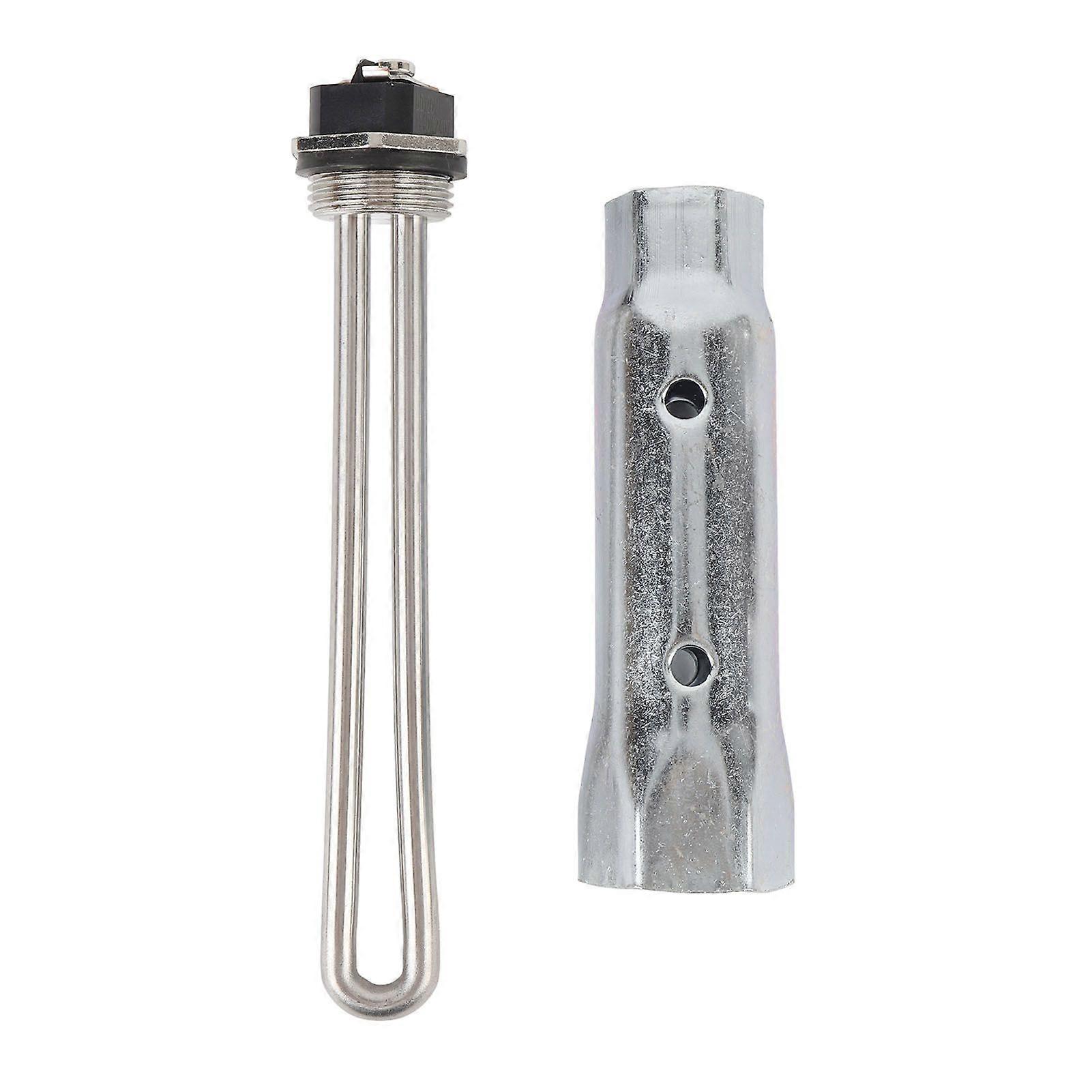 RV Water Heater Element with Socket Wrench 1440W Powerful Heating Efficiency 520900 for Atwood 5th Wheel RV