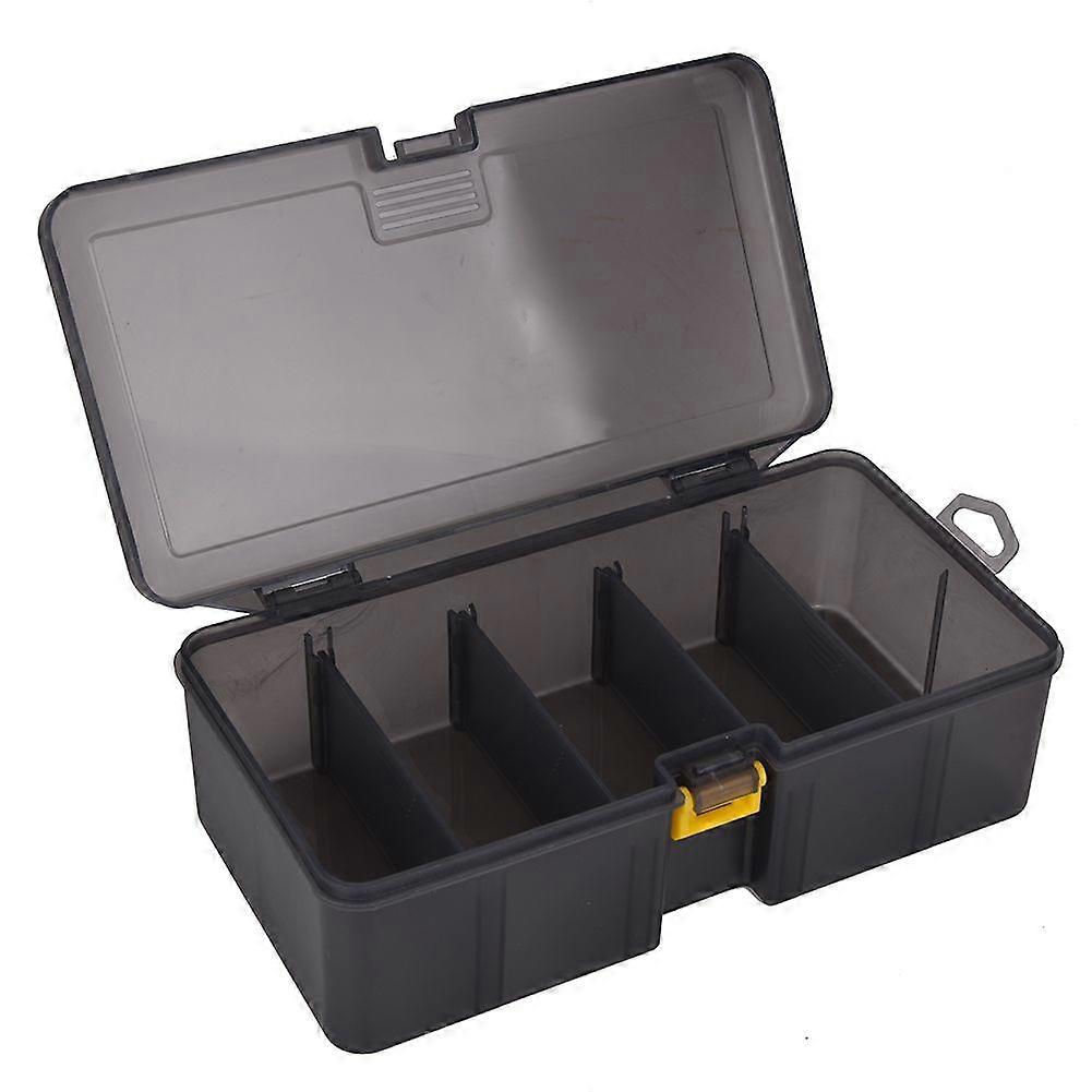 Double Layers Plastic Fishing Box for Lures Bait Tools Accessories Storage Organizer