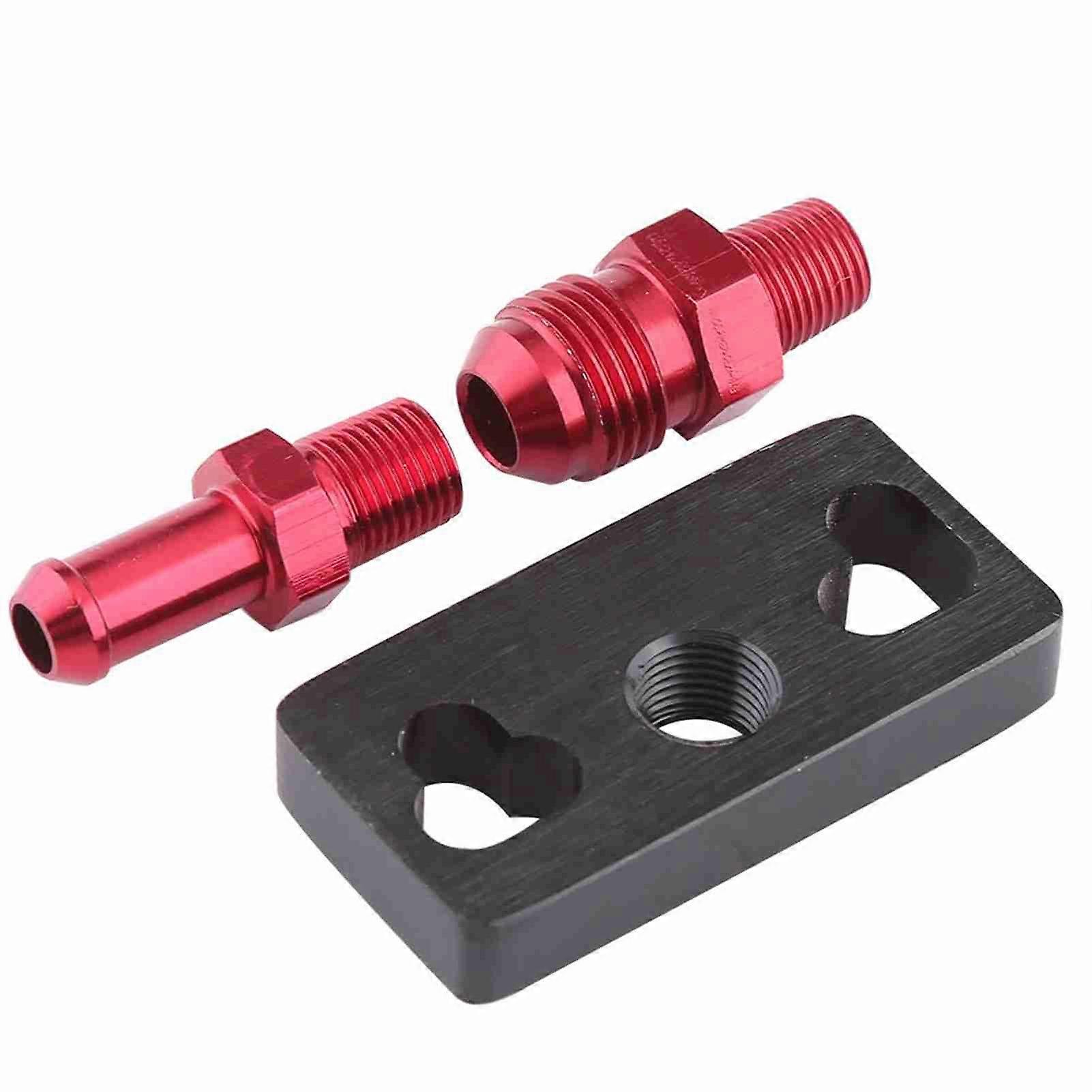 1/8 NPT Fuel Rail Pressure Regulator Adapter for Honda with Fittings