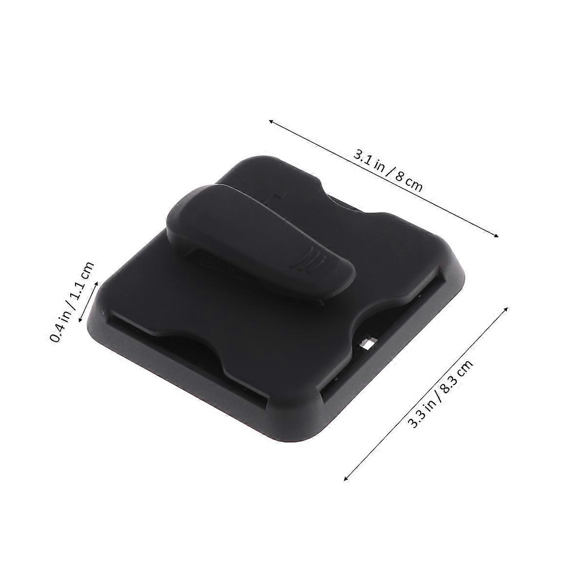 Durable Multipurpose Car Sunglass Holder Clip For Tidy Interior Organization Designed For Drivers 1Set