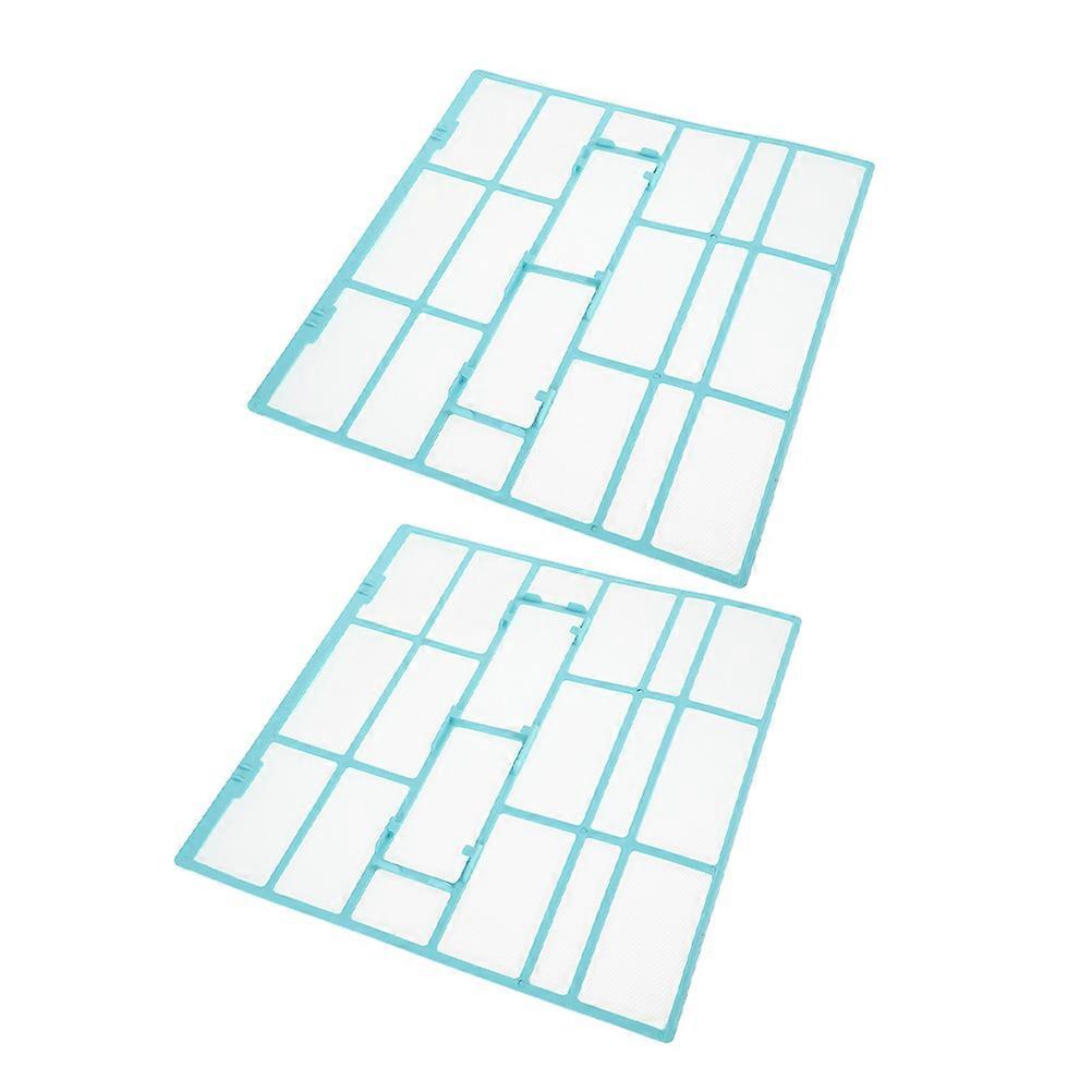 Ac Filter Screen Replacement Window Ac Filter Pad Reusable Hvac Maintenance Filter Pad 1HP and 1. Units 30.00X29.00X0.60CM 2Pcs