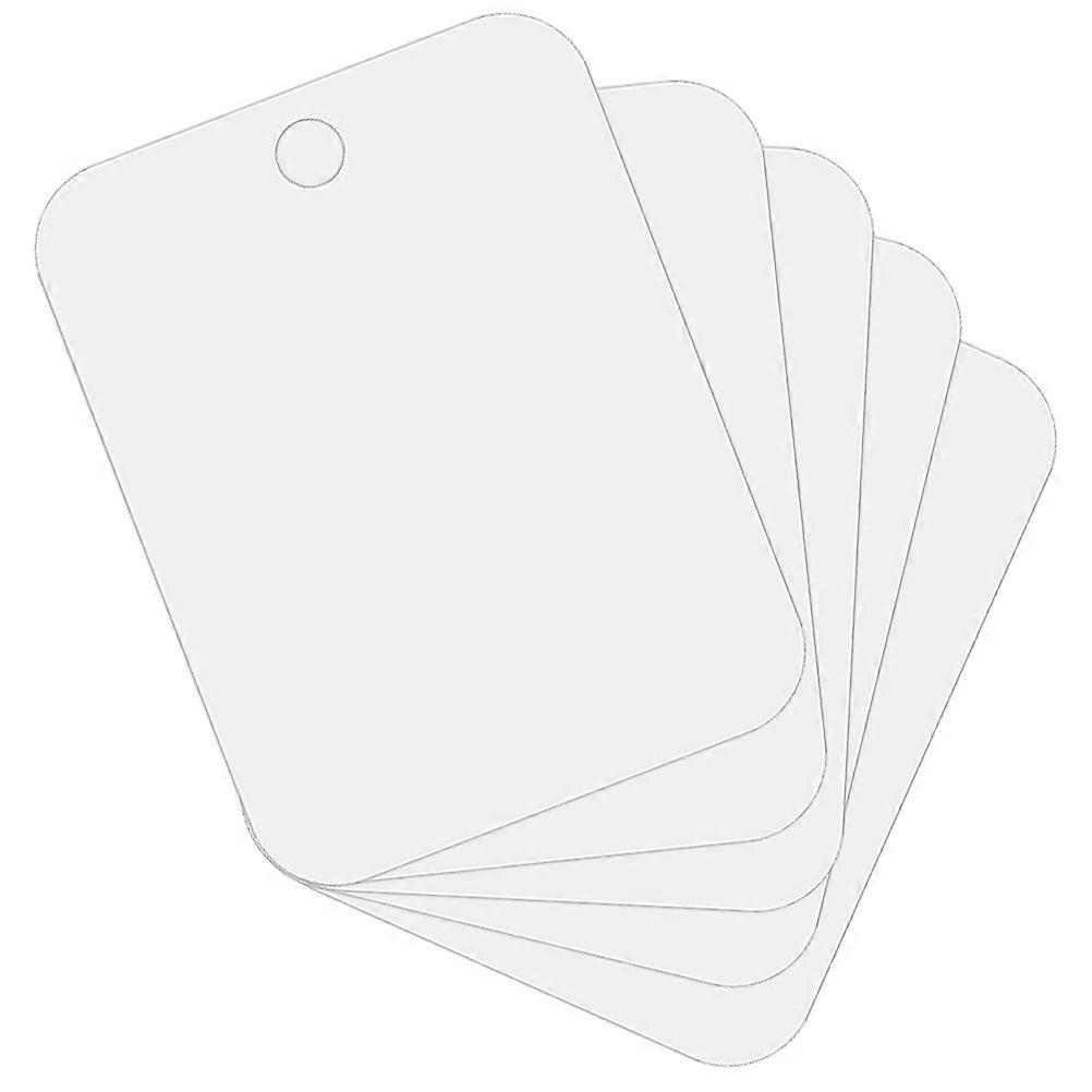 Silver Bathroom Wall Mirror for Home Use 25Pcs Rectangle Hanging Mirror Decal