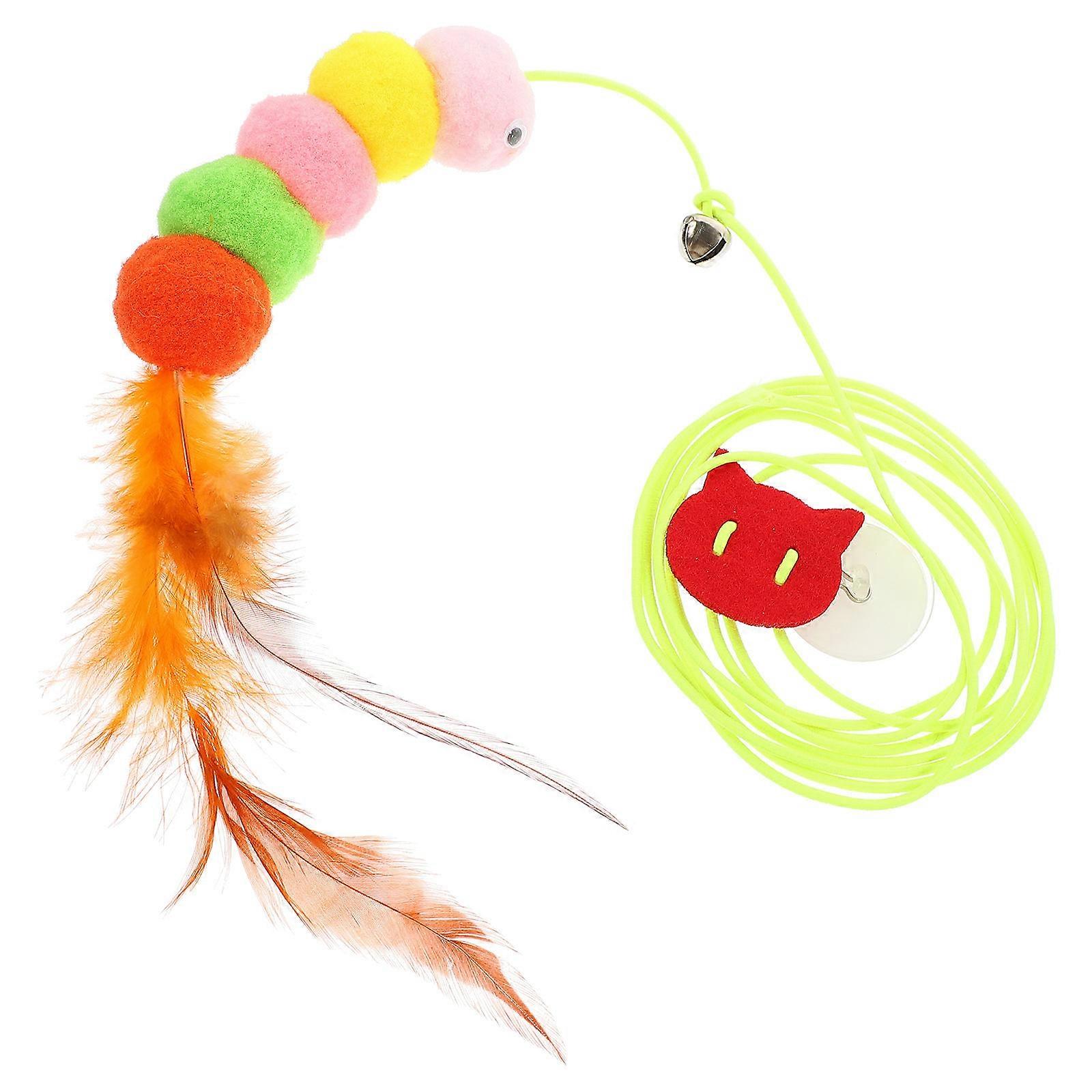 Interactive Cat Toy Suspending Cat Teasing Toy for Daily Use 5Pcs