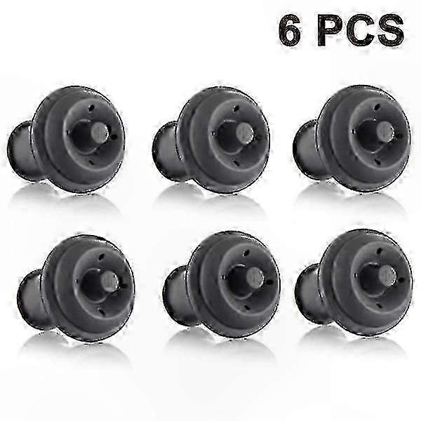 Wine Vacuum Stoppers - 6 Pack, Multicolor for Wine Preservation Solution