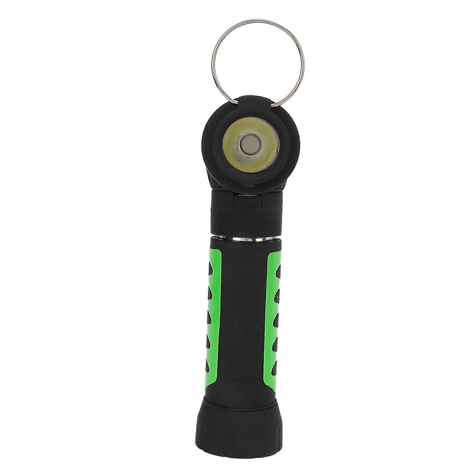 Handheld Retractable LED Flashlight with Magnet & Hook, 2 Gears
