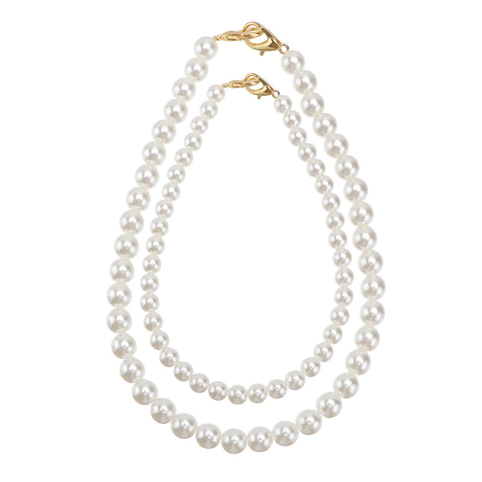 Replacement Bag Chain Pearl Strap for 6Pcs Fashionable Handbag Accessory