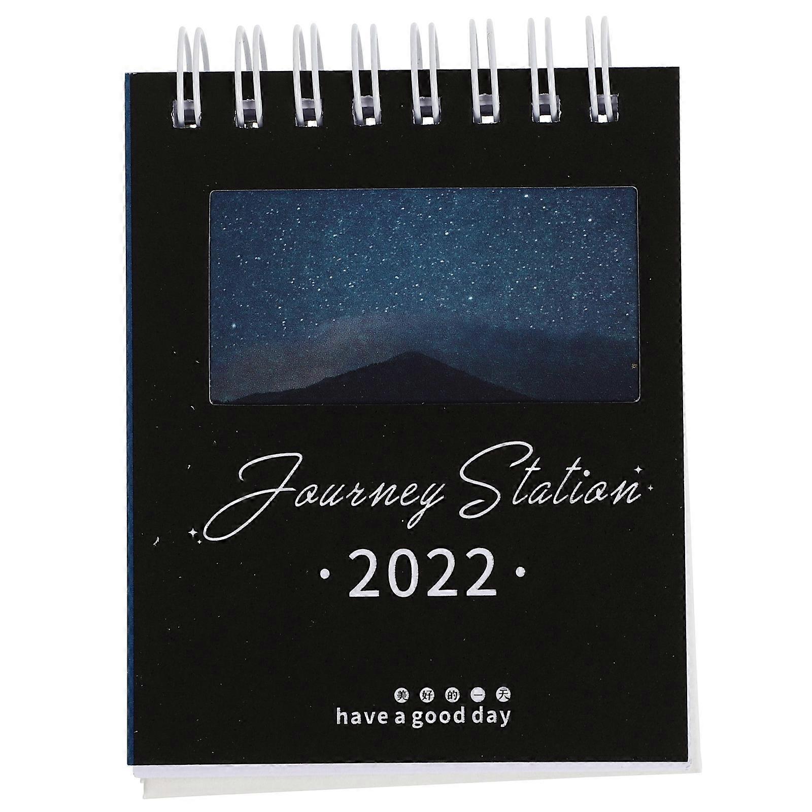 2022 Desk Calendar for Checking Time 7Pcs Office Scheduling