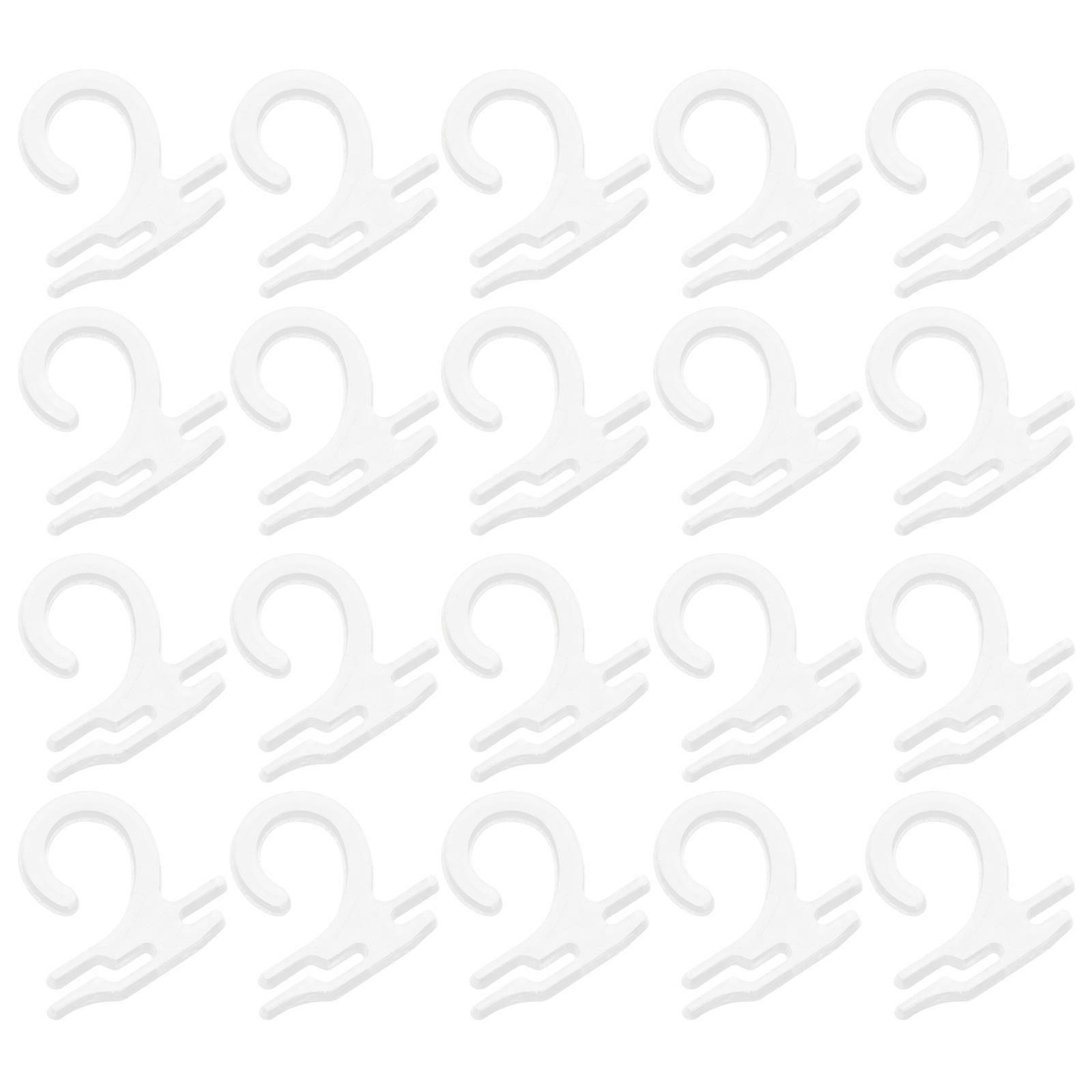 Retail Display Sock Hooks For Home Use 2.5x2.5cm Smooth Surface 600Pcs