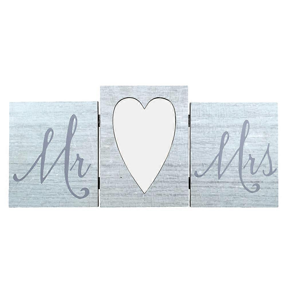 Table Picture Frame Three-Sided Photo Frame for Decoration 5Pcs Set