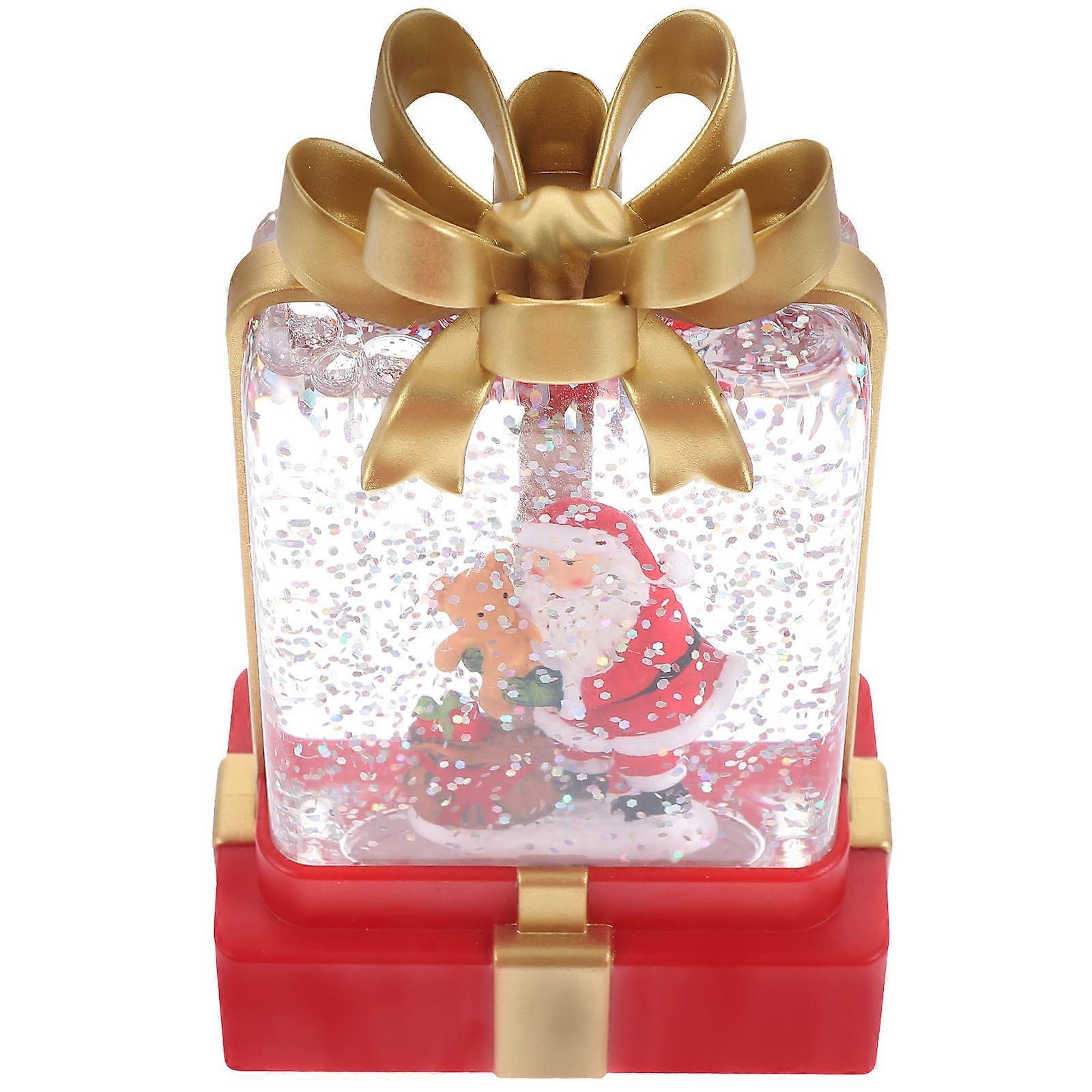 Christmas Lighted Lantern Decorative Lamp for Xmas 5Pcs Desktop Lights