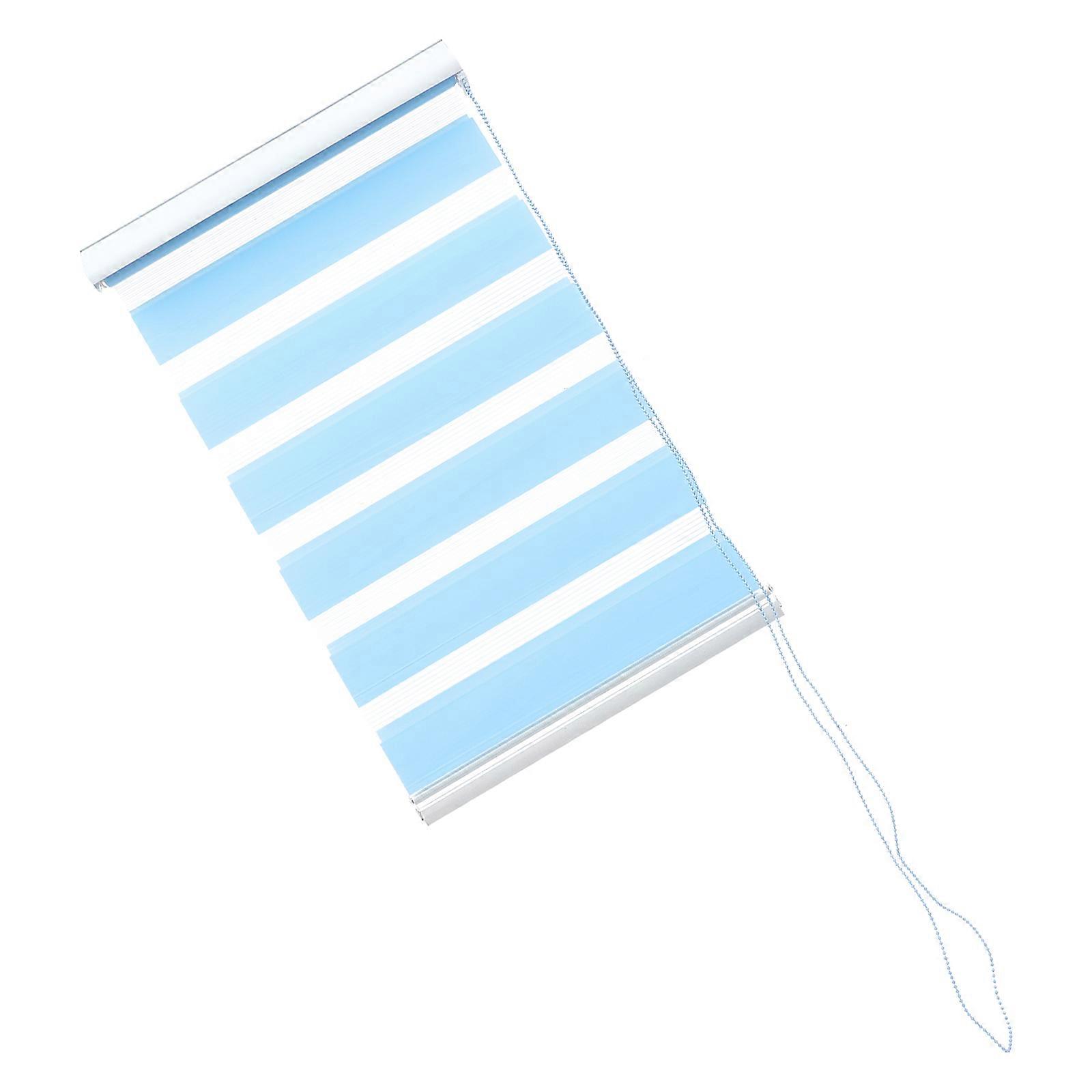 Bathroom Roller Blind No Drilling for Privacy and Shading 2Pcs