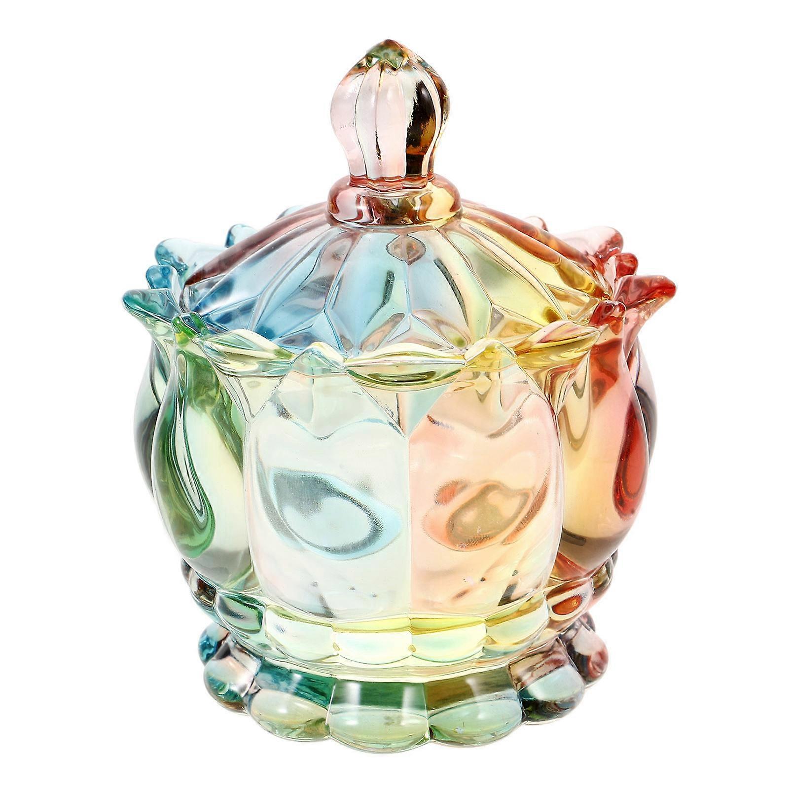 Elegant Multi Jar 4Pcs For Family Party Storage 4.5X14.6X3.7in Candy Container With Lid