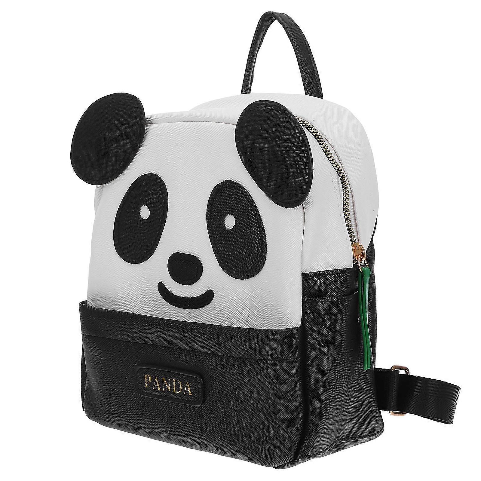 Travel Backpack Panda School Bag for Kids with Adjustable Straps