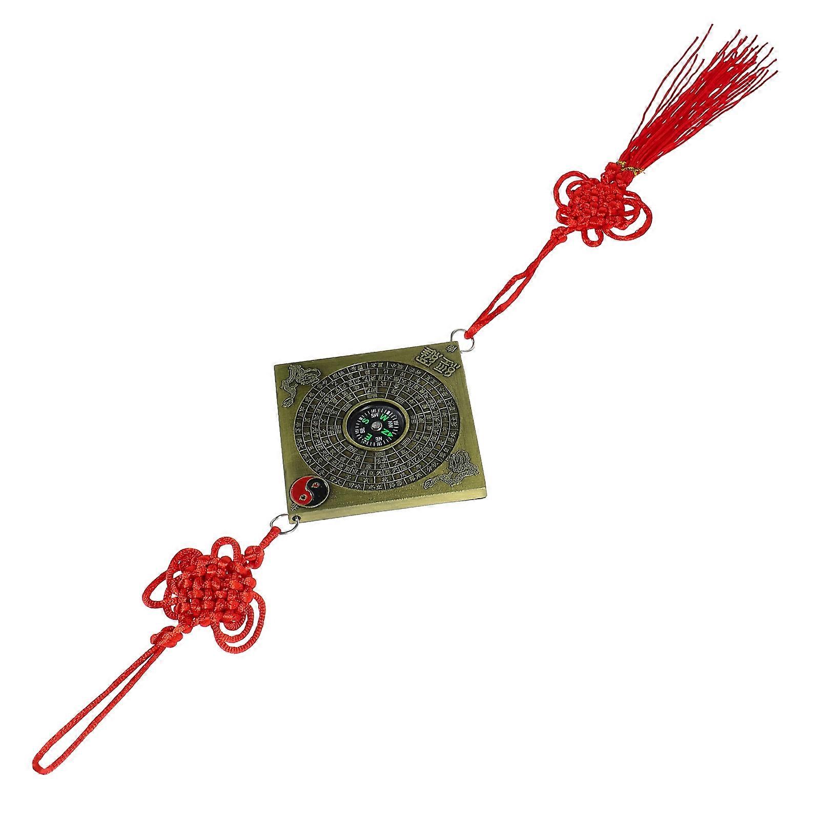 Chinese Style Divination Compass Vintage Decorative Compass 3Pcs Set