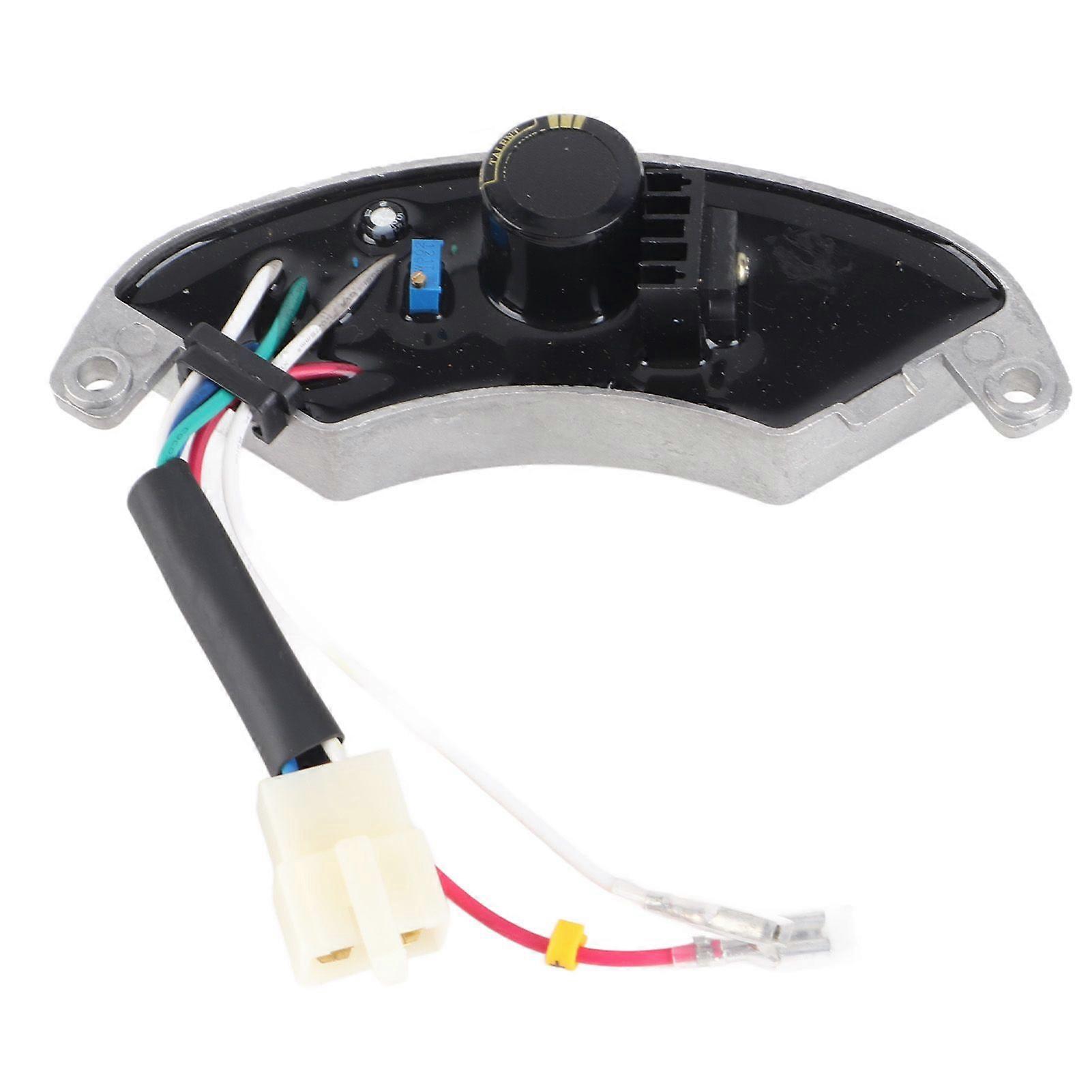 Generator Voltage Regulator AVR 6 Wires Single Phase 250V 470UF Automatic Voltage Regulator for 3kw 5kw Generator Set