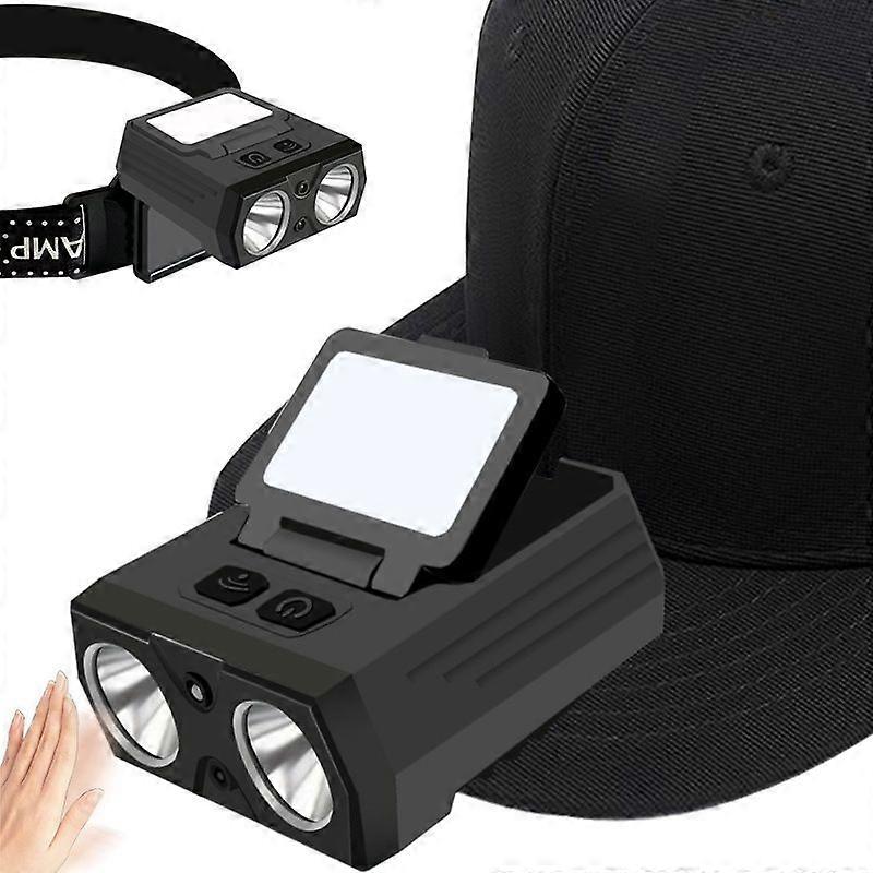Outdoor Induction LED Headlight Dual-use A Type