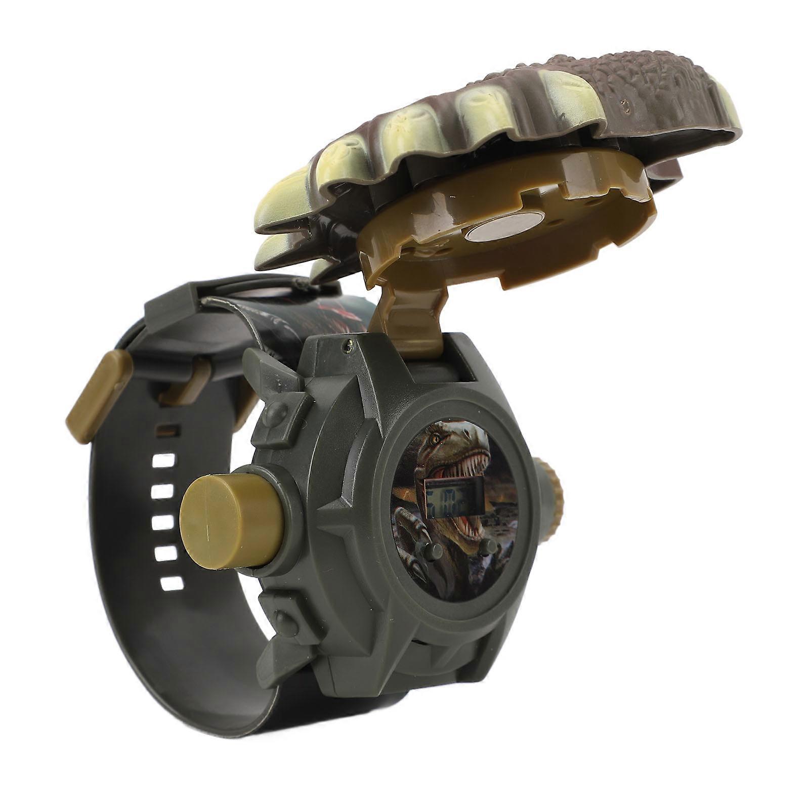 Kids Dinosaur Projection Watch with 24 Patterns, 22.5cm Strap, LR1130 Battery