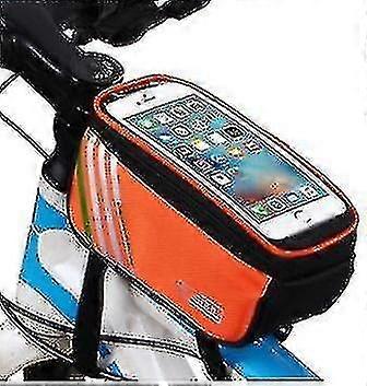 حقيبة الدراجة الجبلية التي تعمل باللمس حقيبة الدراجة للهاتف المحمول