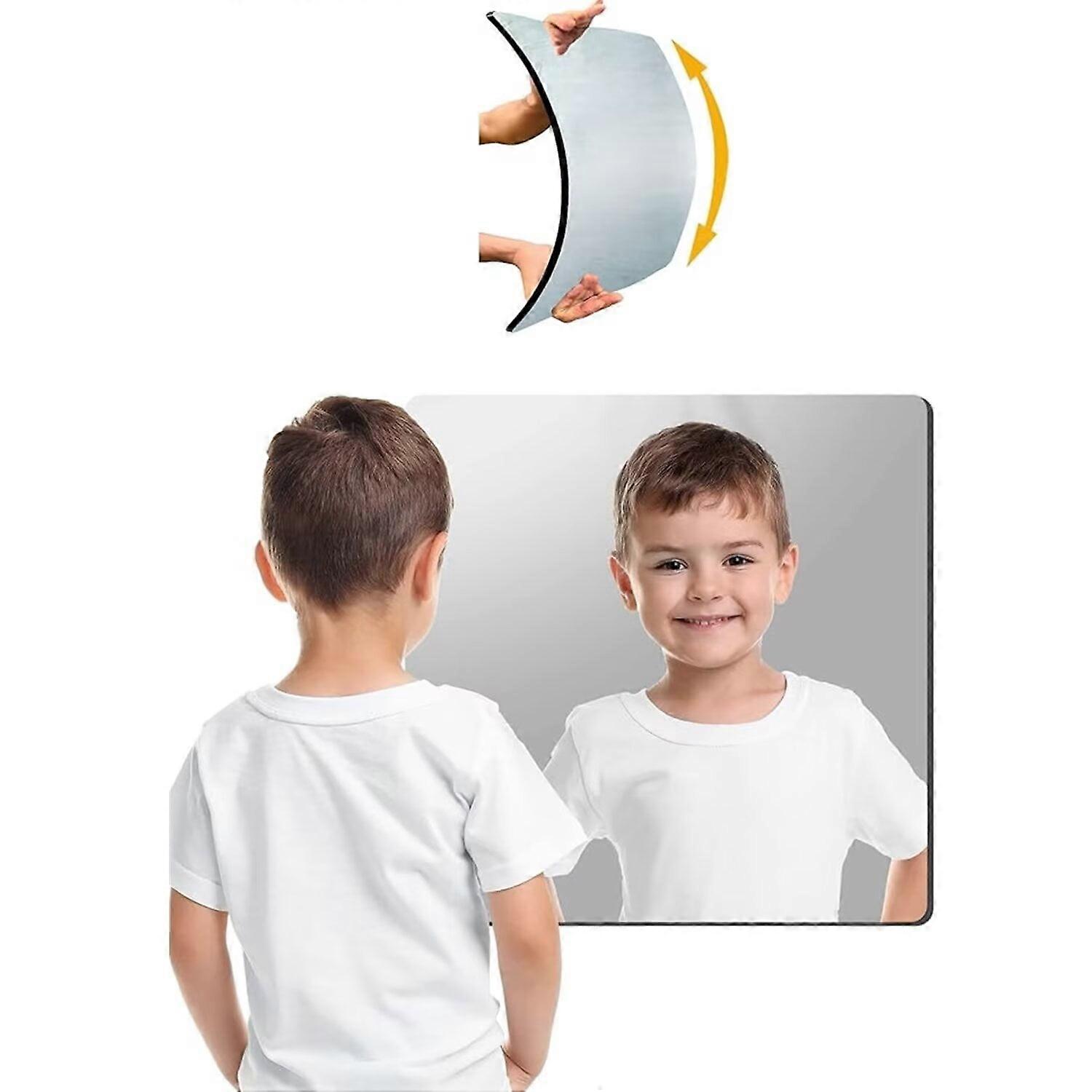 Silver Mirror Sheets-Reflective Shiny Poster Board, 8.5" x 11", 4 Pack