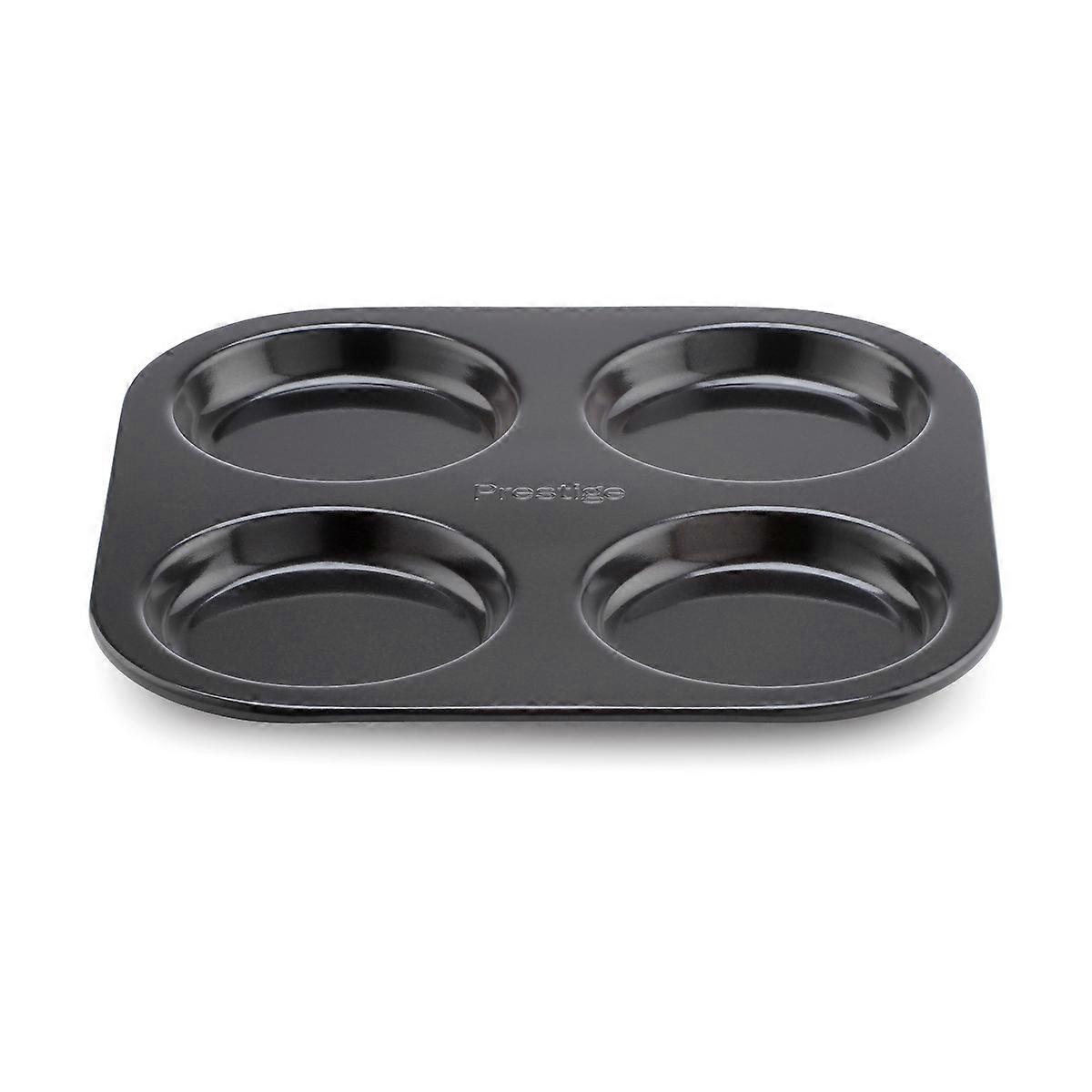 Prestige Inspire Yorkshire Pudding Tin Black Non Stick Rectangular Pan - 4 Cup