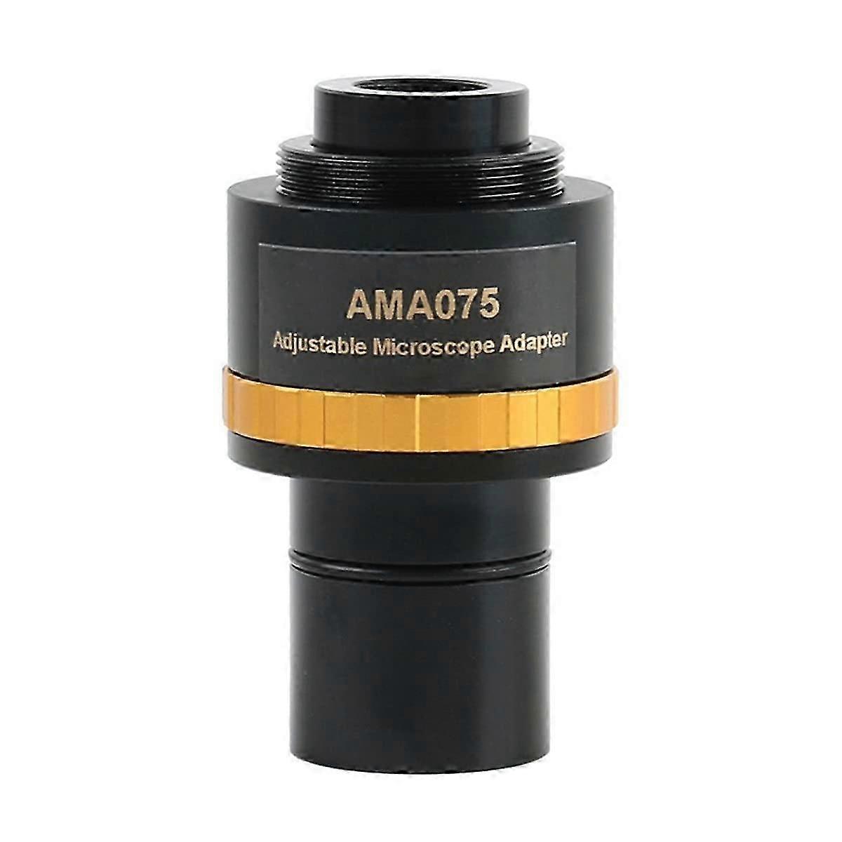 25-26 Microscope Kit Focusable 0.37X 0.5X 0.7X Microscope Camera Eyepiece Adaptor Microscope Lens Adapters (Color : 0.75X)