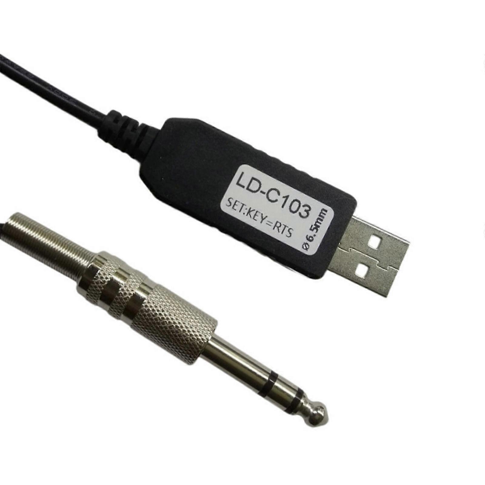 Code Code Auto Keyer USB Device with 6.5mm Sound Jacob for Pork Radio Stations and Communication Training Multicolor