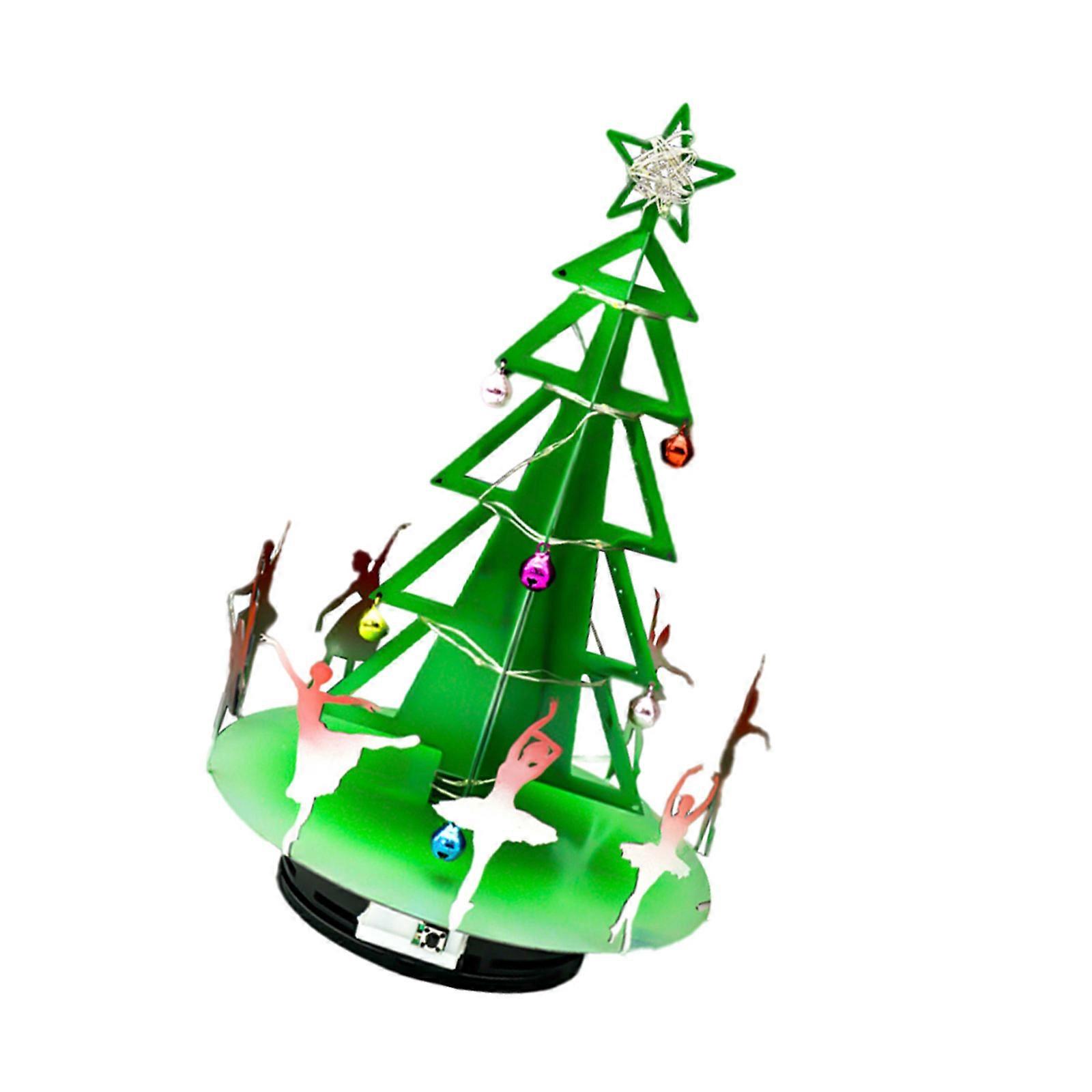 Table Tree Music Box, for Creating Delight Holiday Atmospheres Home Gift For Daughters Battery Power Supply Multicolor