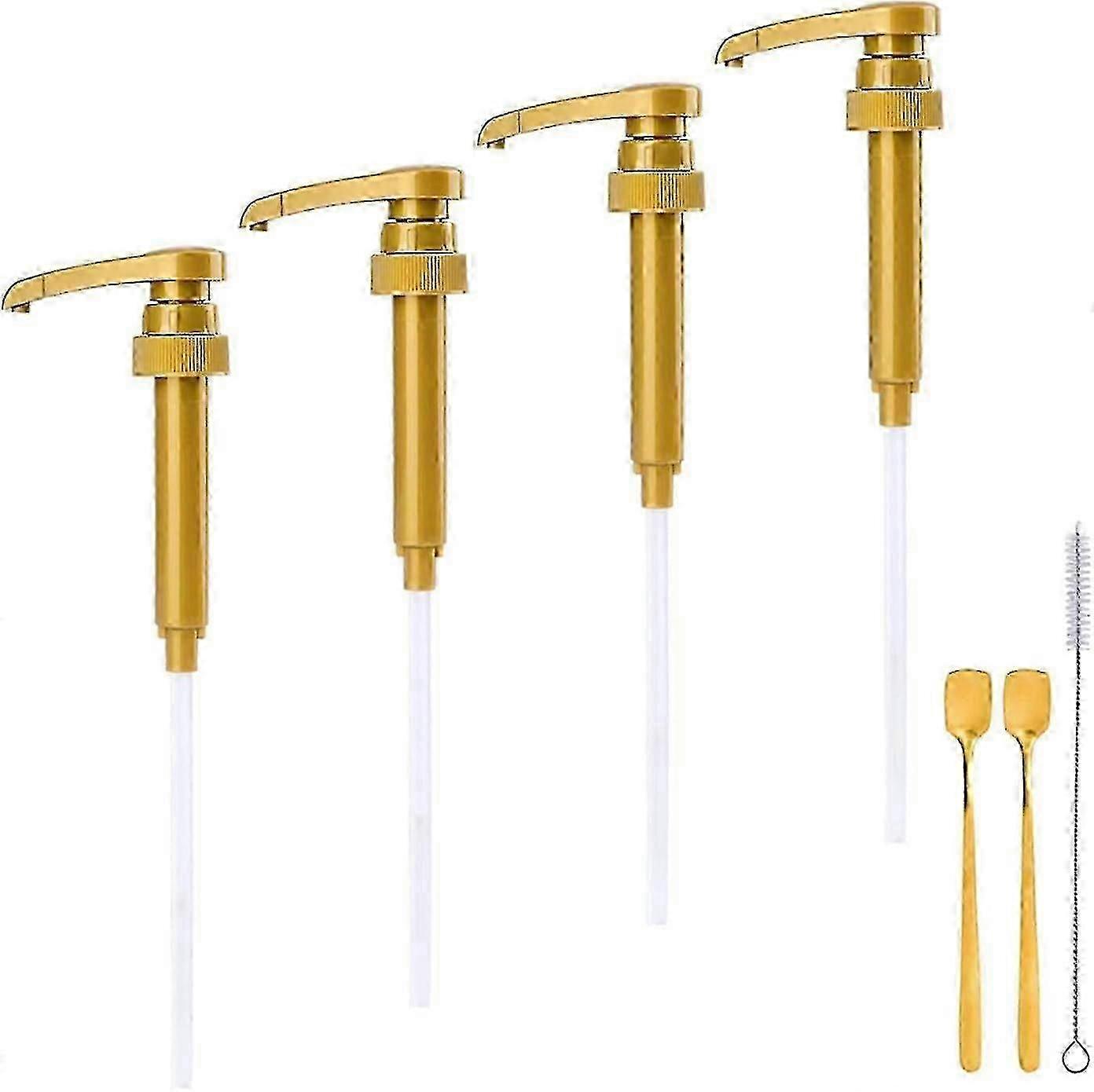 Coffee Syrup Pump - Reusable and Reliable Dispenser for Home Use - Replacement for Syrup Bottles